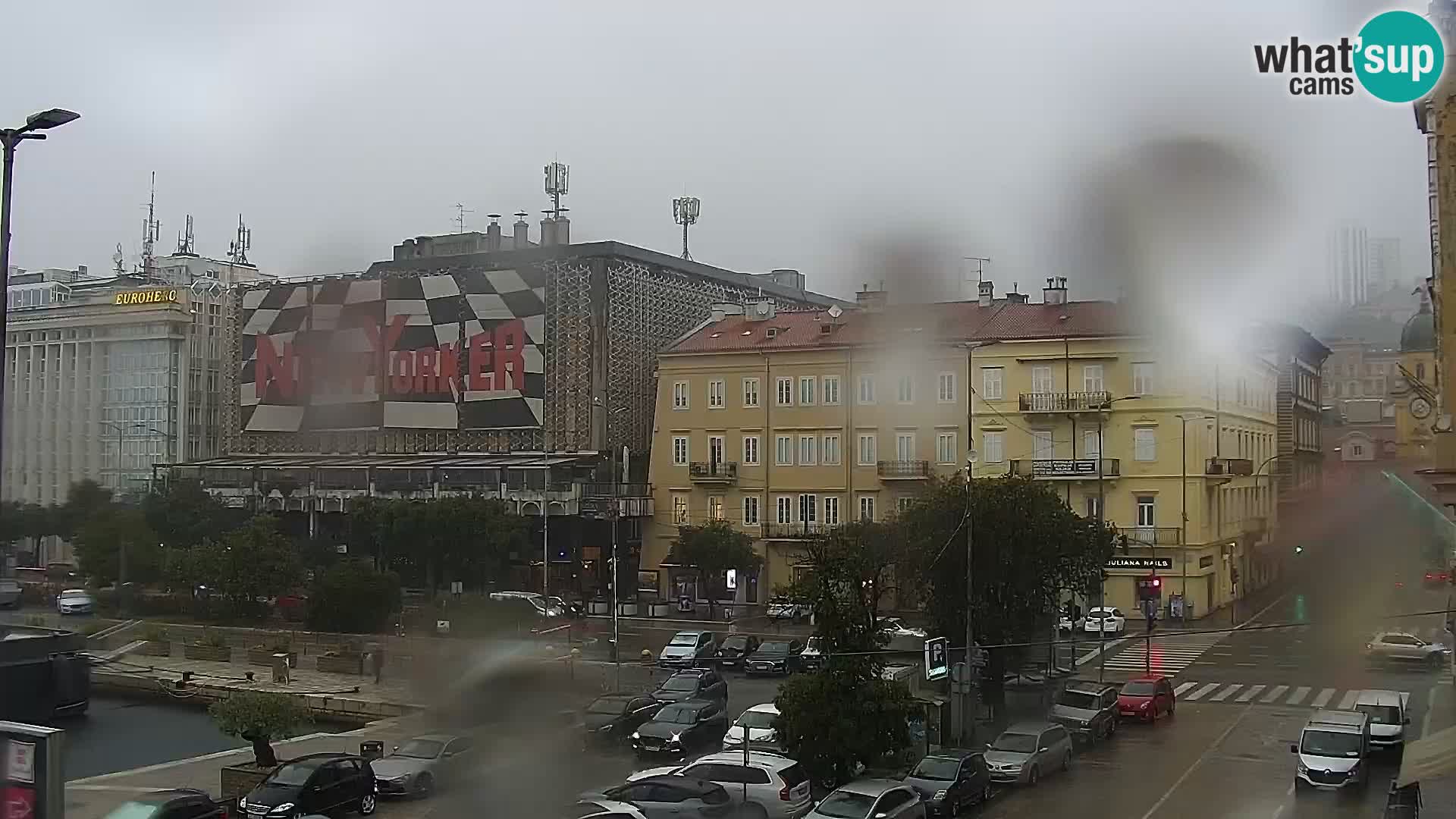 La Riva e la Marina a Rijeka (Fiume) – Live Webcam Croazia