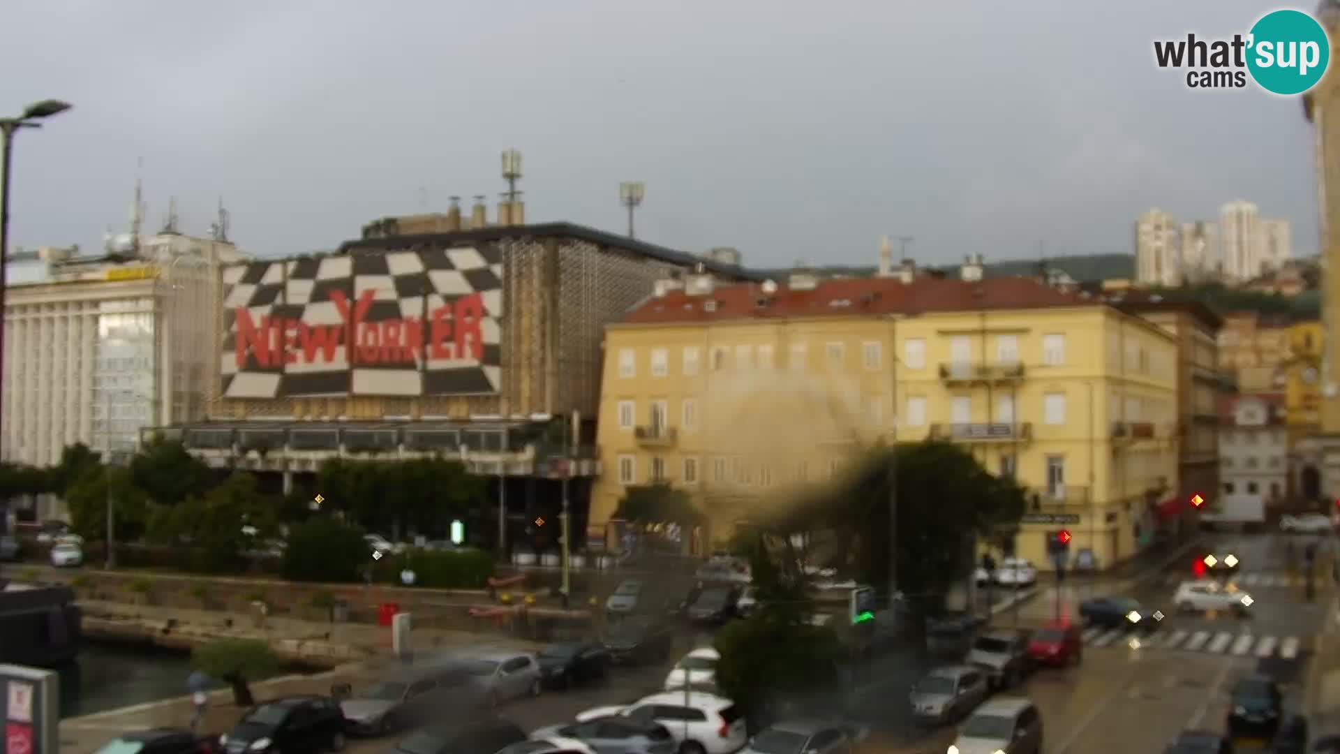 La Riva e la Marina a Rijeka (Fiume) – Live Webcam Croazia