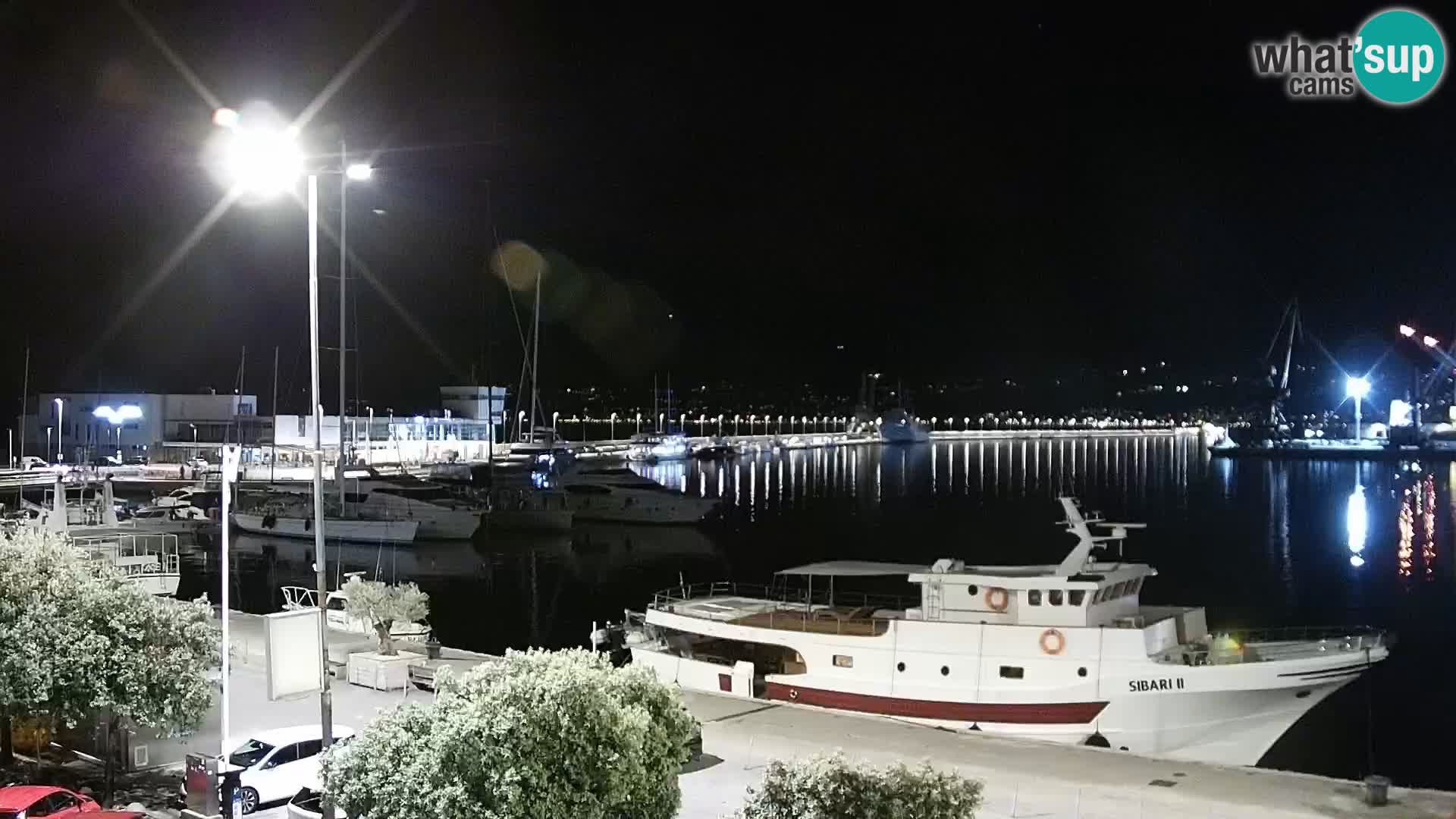 Riva i Marina u Rijeci – Web kamera uživo u Hrvatskoj