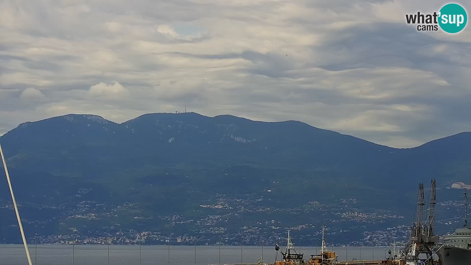 Riva i Marina u Rijeci – Web kamera uživo u Hrvatskoj