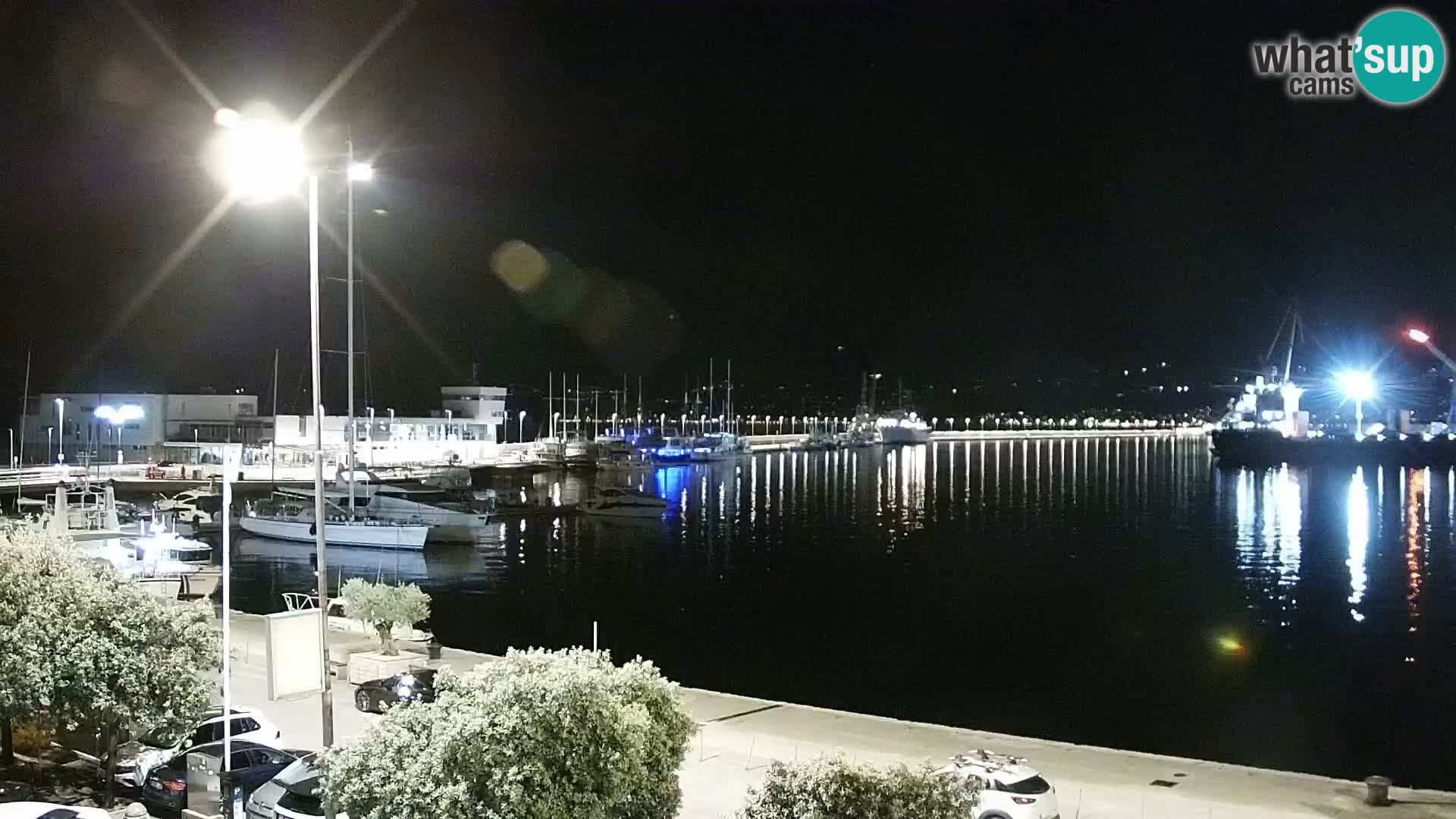 Die Riva und Marina in Rijeka – Live Webcam Kroatien