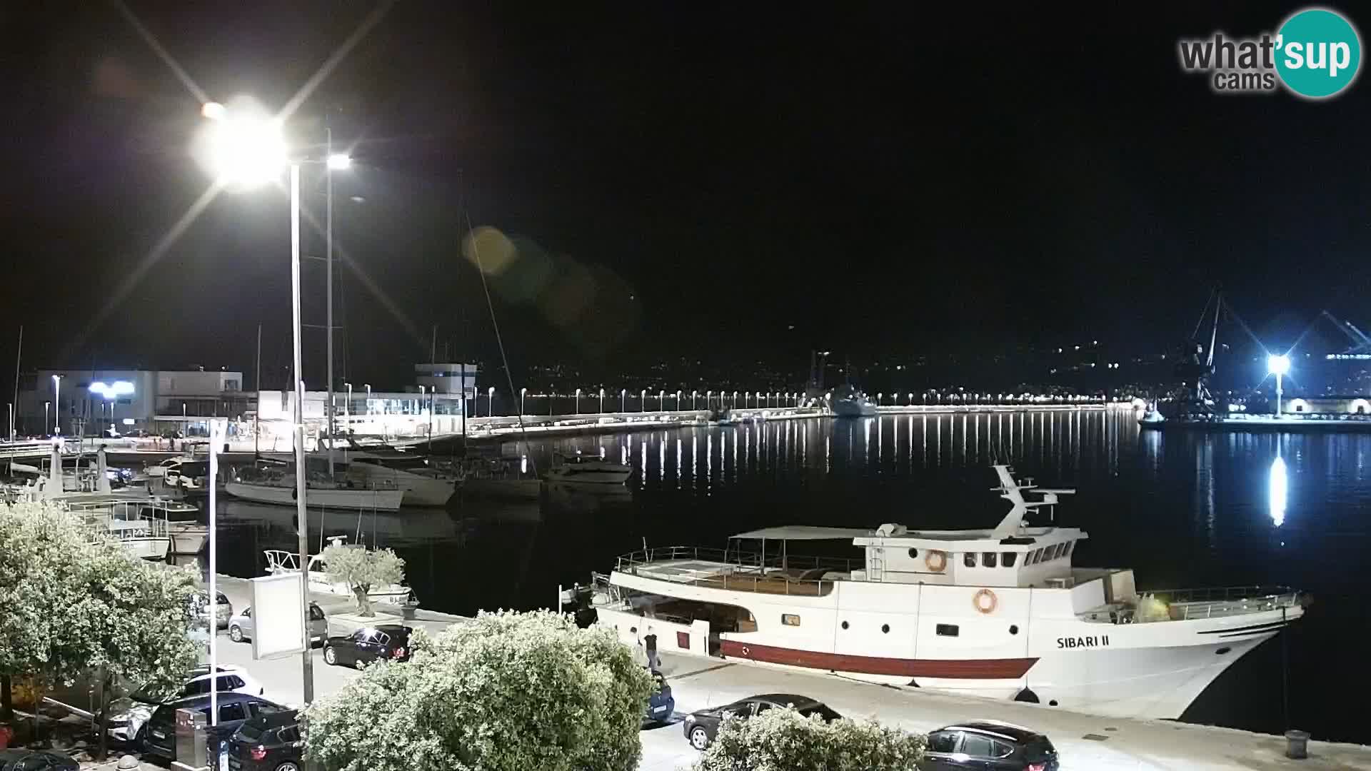 Riva i Marina u Rijeci – Web kamera uživo u Hrvatskoj