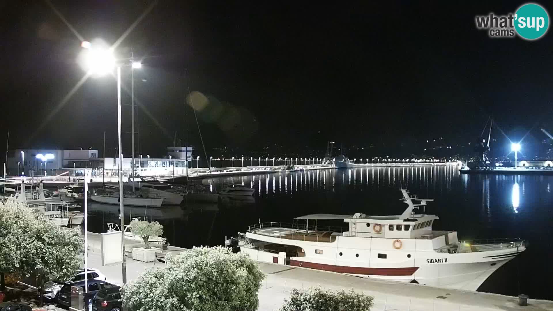 Riva i Marina u Rijeci – Web kamera uživo u Hrvatskoj