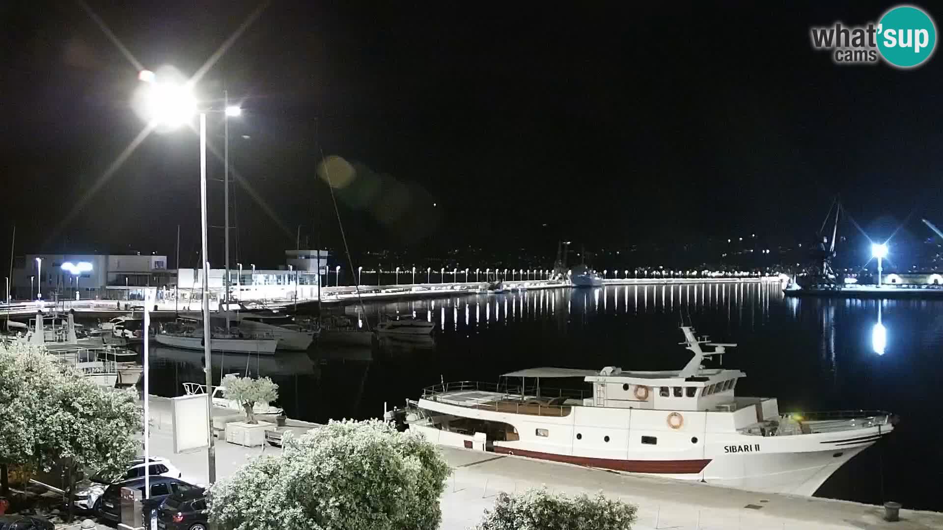 Die Riva und Marina in Rijeka – Live Webcam Kroatien