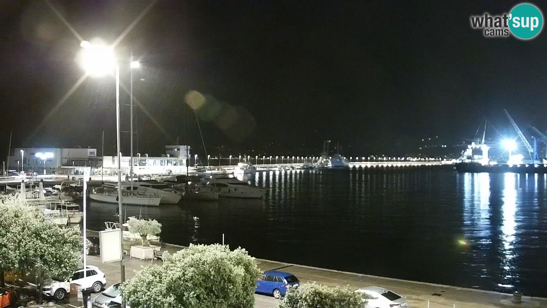 Riva i Marina u Rijeci – Web kamera uživo u Hrvatskoj