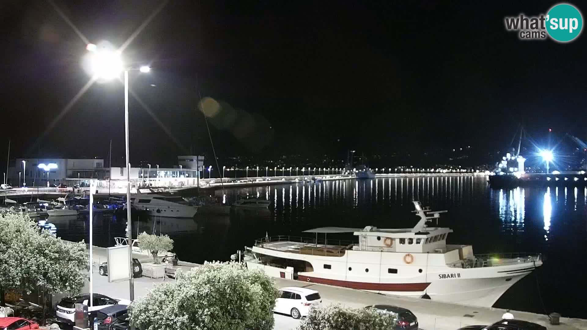 Die Riva und Marina in Rijeka – Live Webcam Kroatien