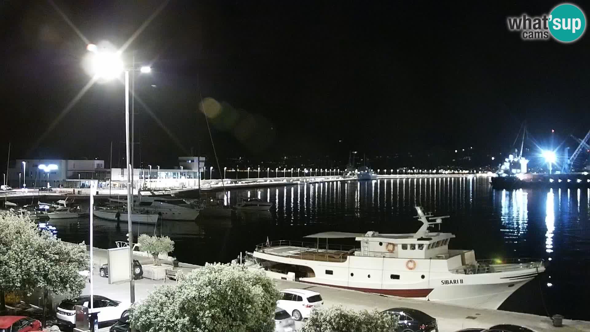 Riva i Marina u Rijeci – Web kamera uživo u Hrvatskoj