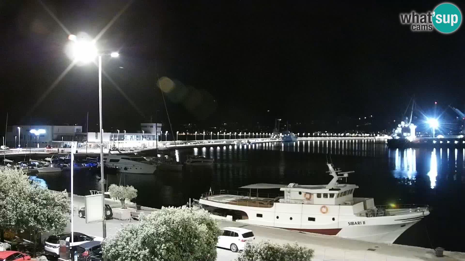 Riva i Marina u Rijeci – Web kamera uživo u Hrvatskoj