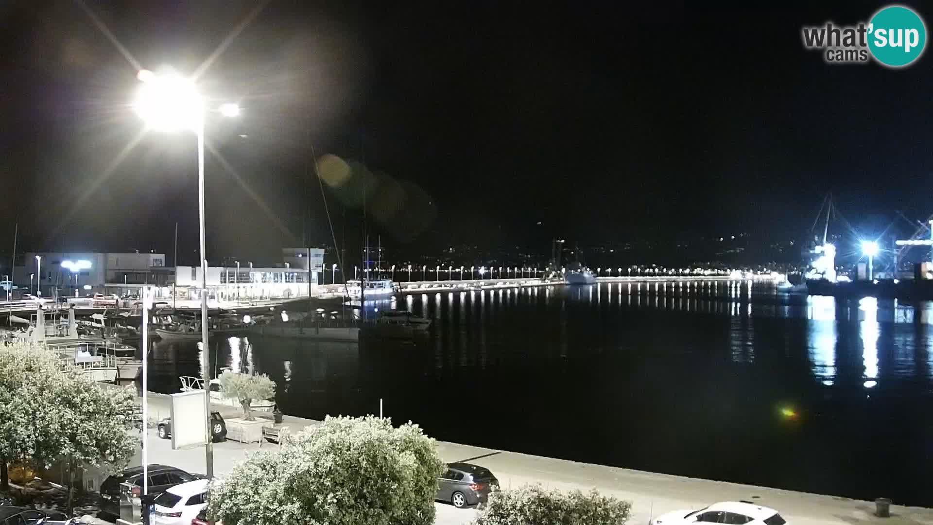 Riva i Marina u Rijeci – Web kamera uživo u Hrvatskoj