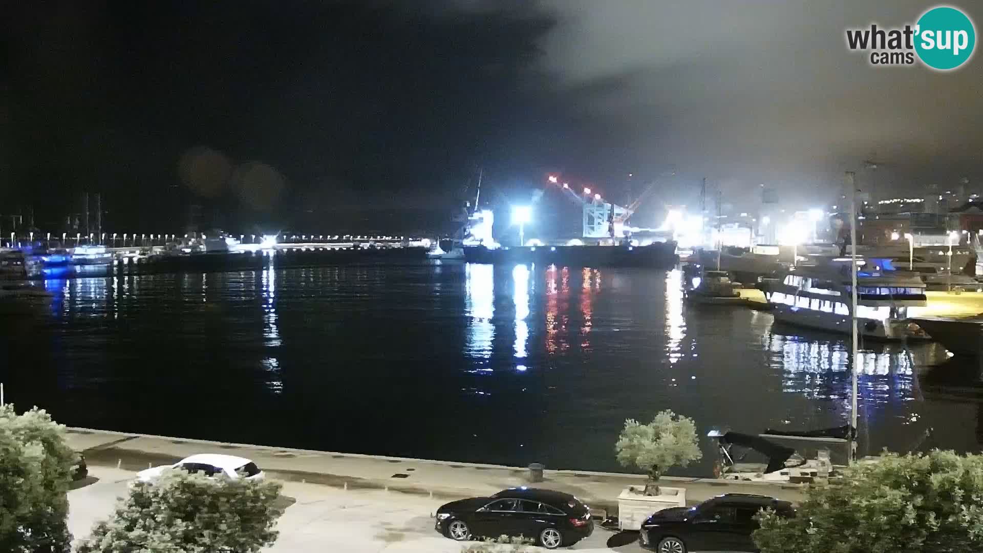 Riva i Marina u Rijeci – Web kamera uživo u Hrvatskoj
