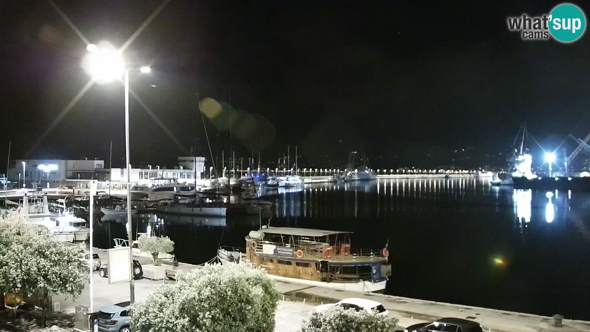 La Riva e la Marina a Rijeka (Fiume) – Live Webcam Croazia