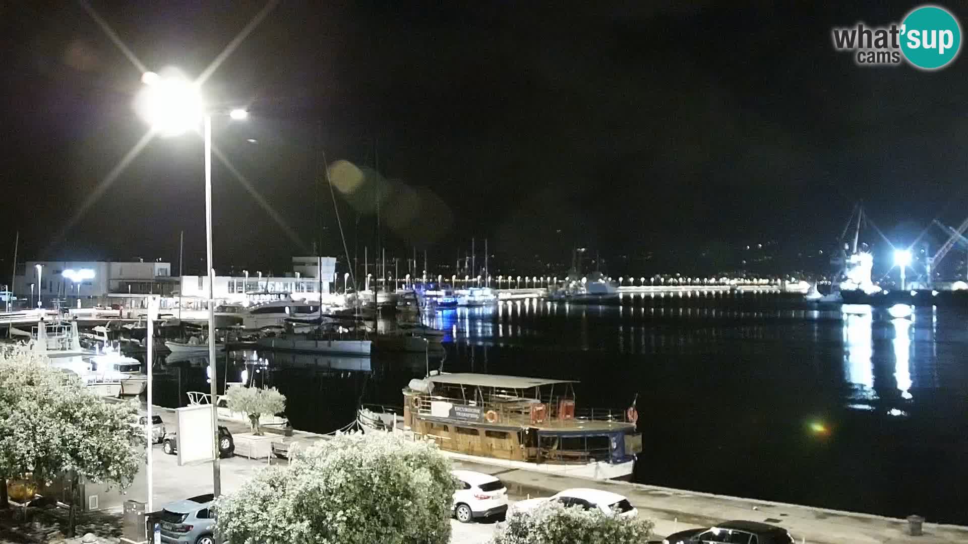 Riva i Marina u Rijeci – Web kamera uživo u Hrvatskoj