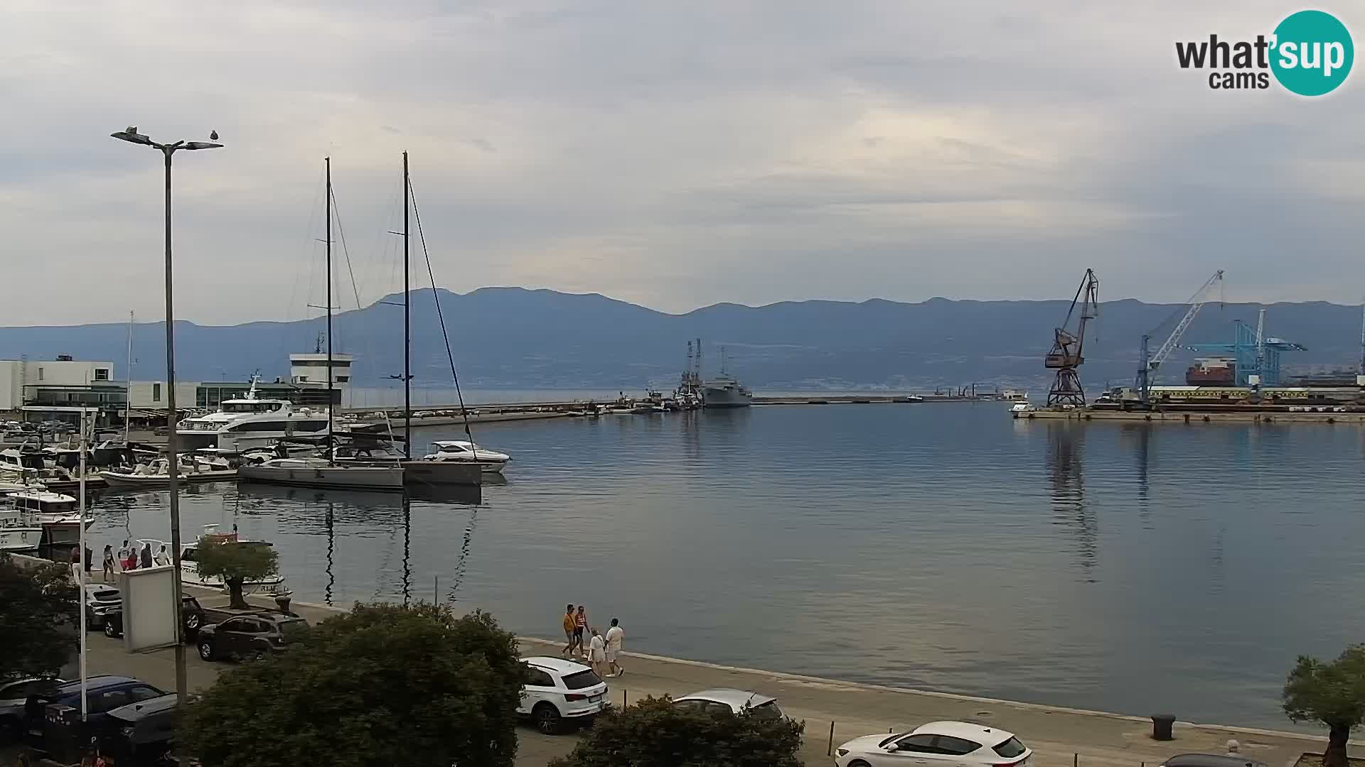 Rijeka – port et Riva