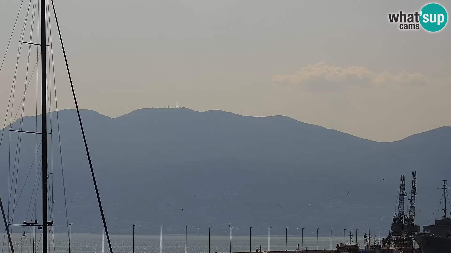 Riva i Marina u Rijeci – Web kamera uživo u Hrvatskoj