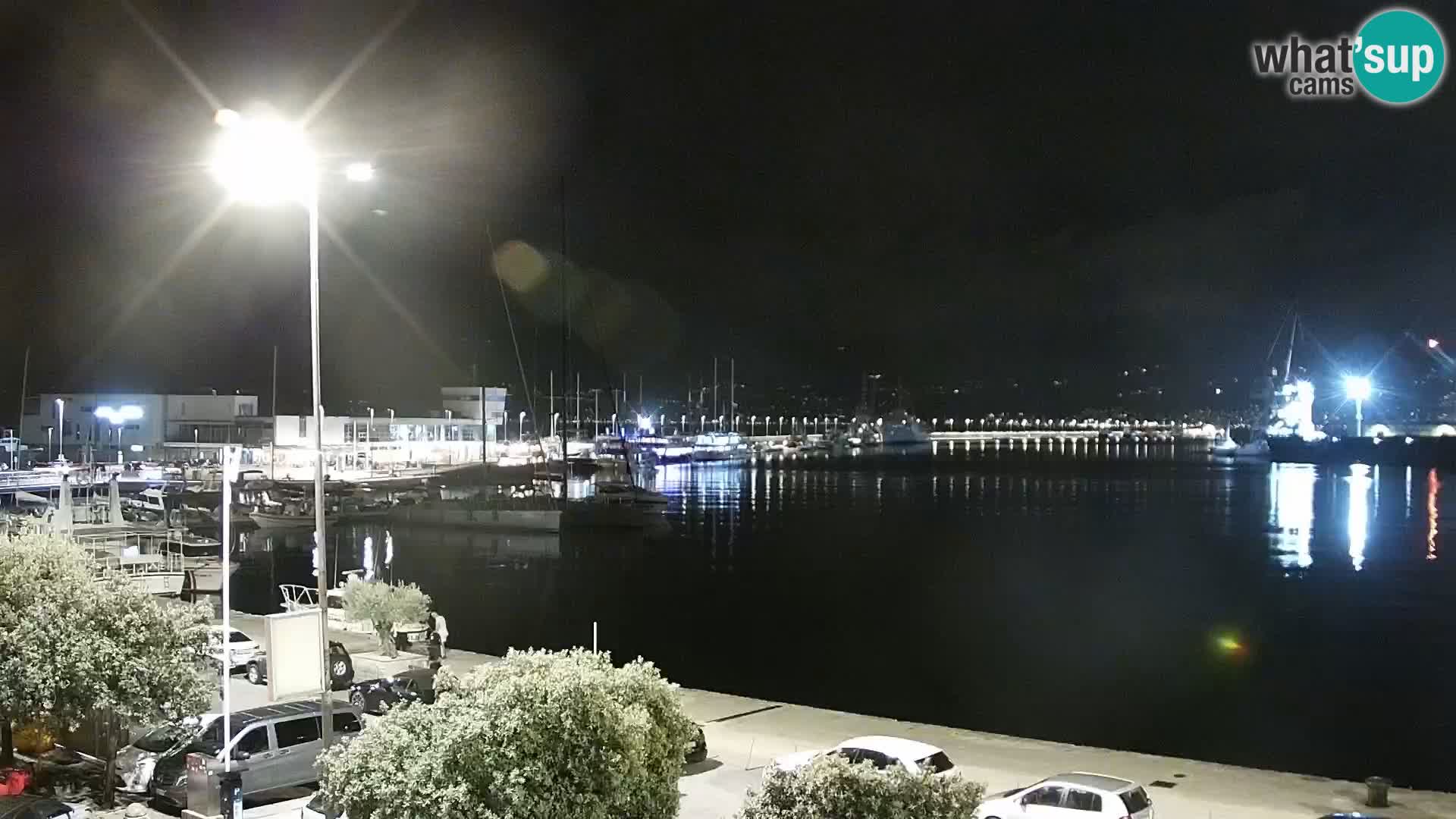 La Riva e la Marina a Rijeka (Fiume) – Live Webcam Croazia