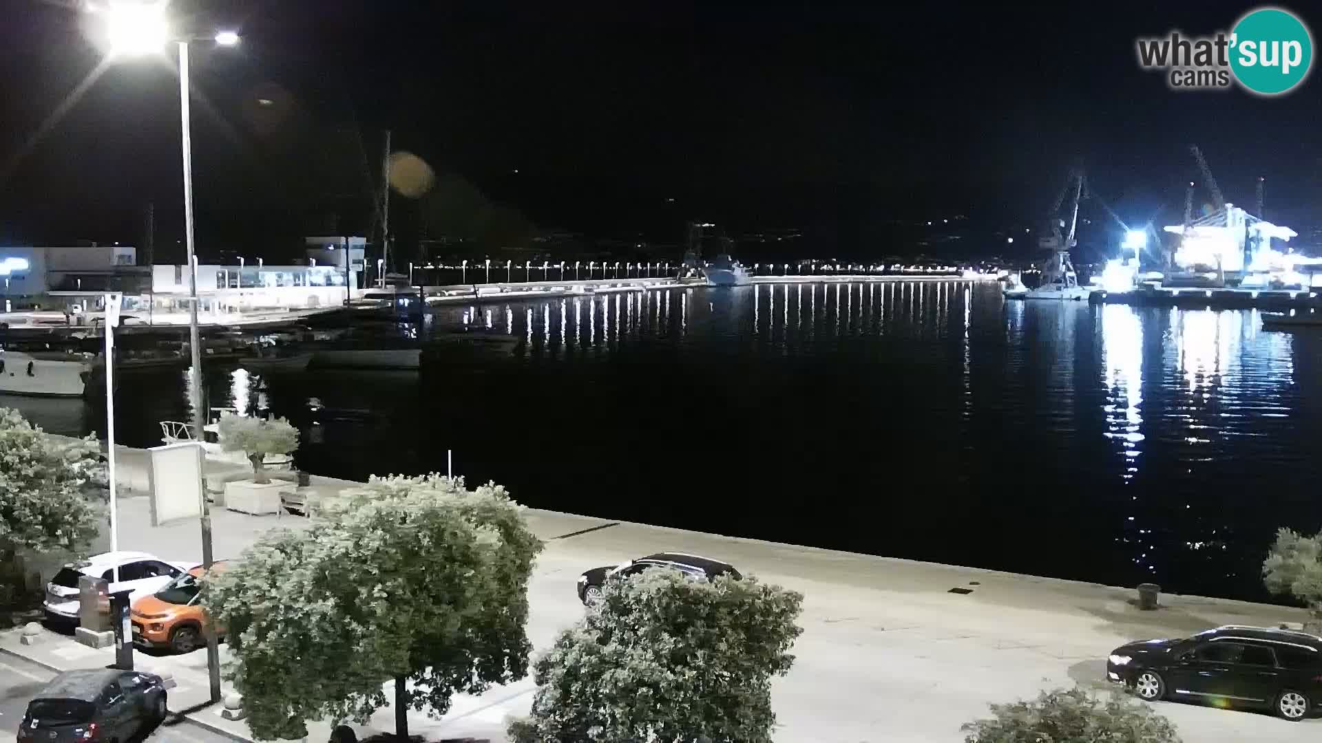 Riva i Marina u Rijeci – Web kamera uživo u Hrvatskoj