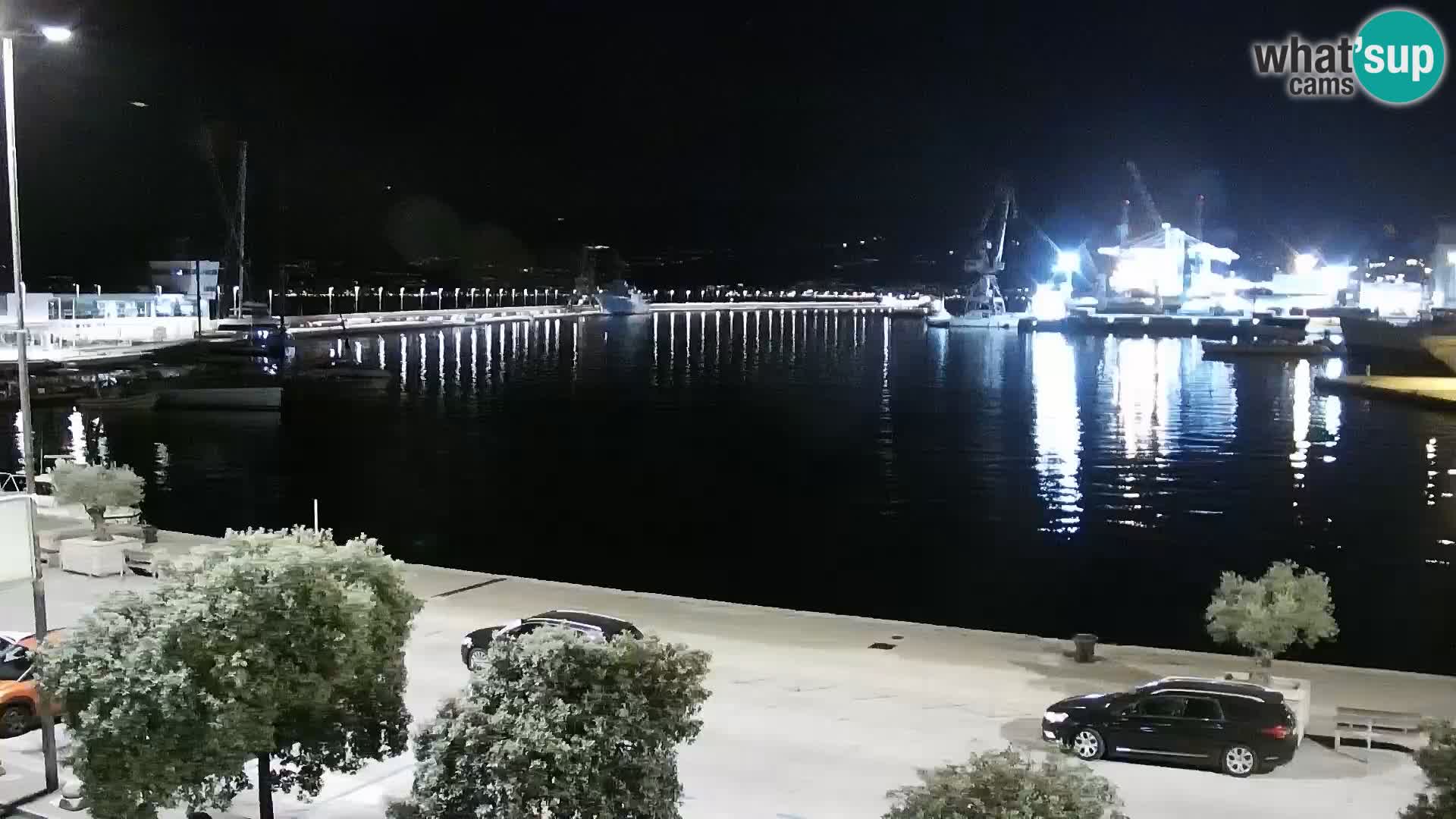 La Riva et Marina à Rijeka – Live Webcam Croatie