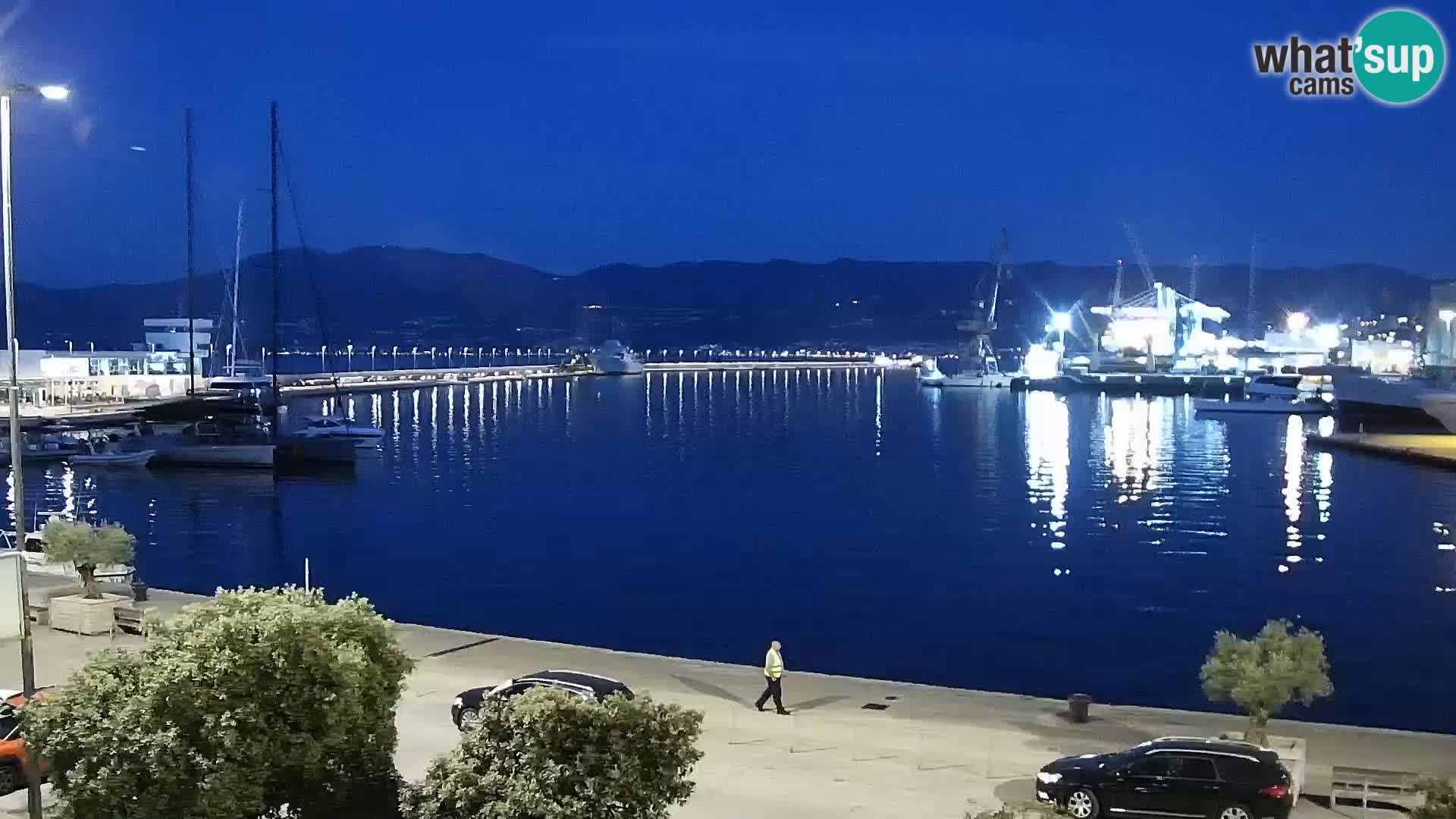 La Riva y Marina en Rijeka – Webcam en vivo Croacia