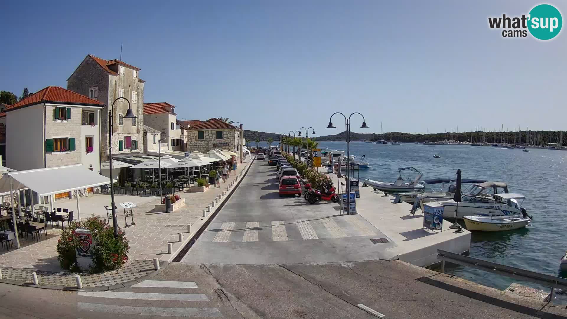 Isola di Rogoznica live cam Croazia