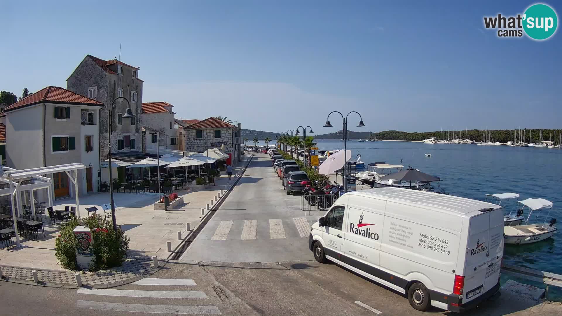 Rogoznica Insel Livecam Kroatien