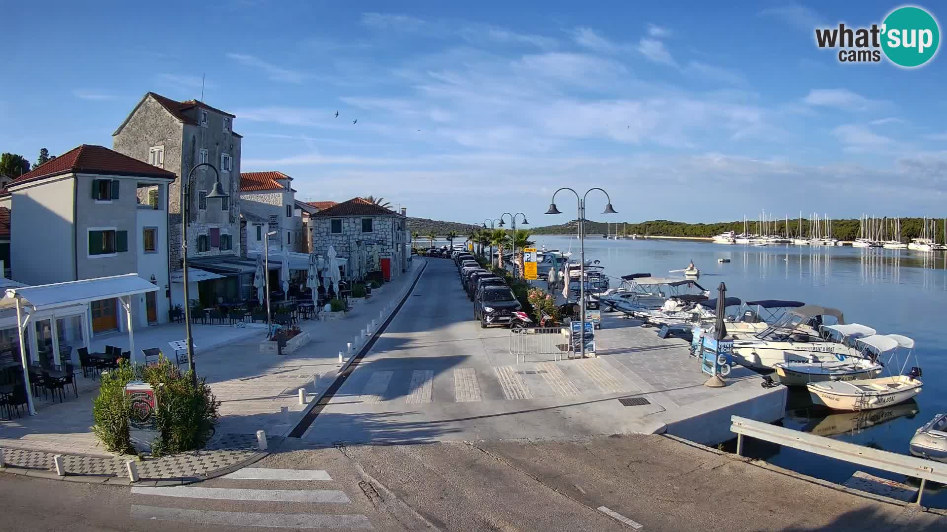 Rogoznica island livecam Croatia