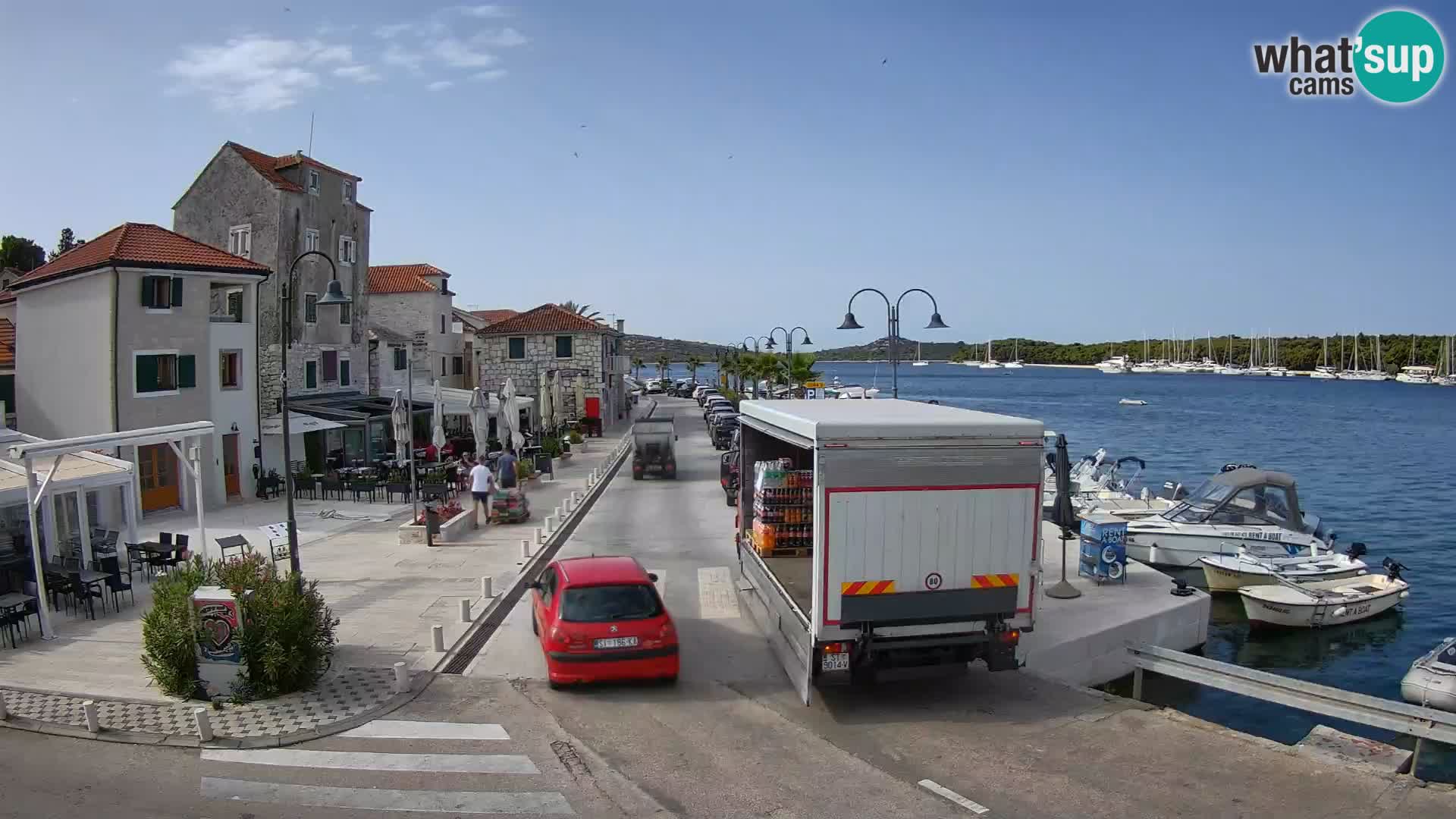 Otok Rogoznica kamere v živo Hrvaška