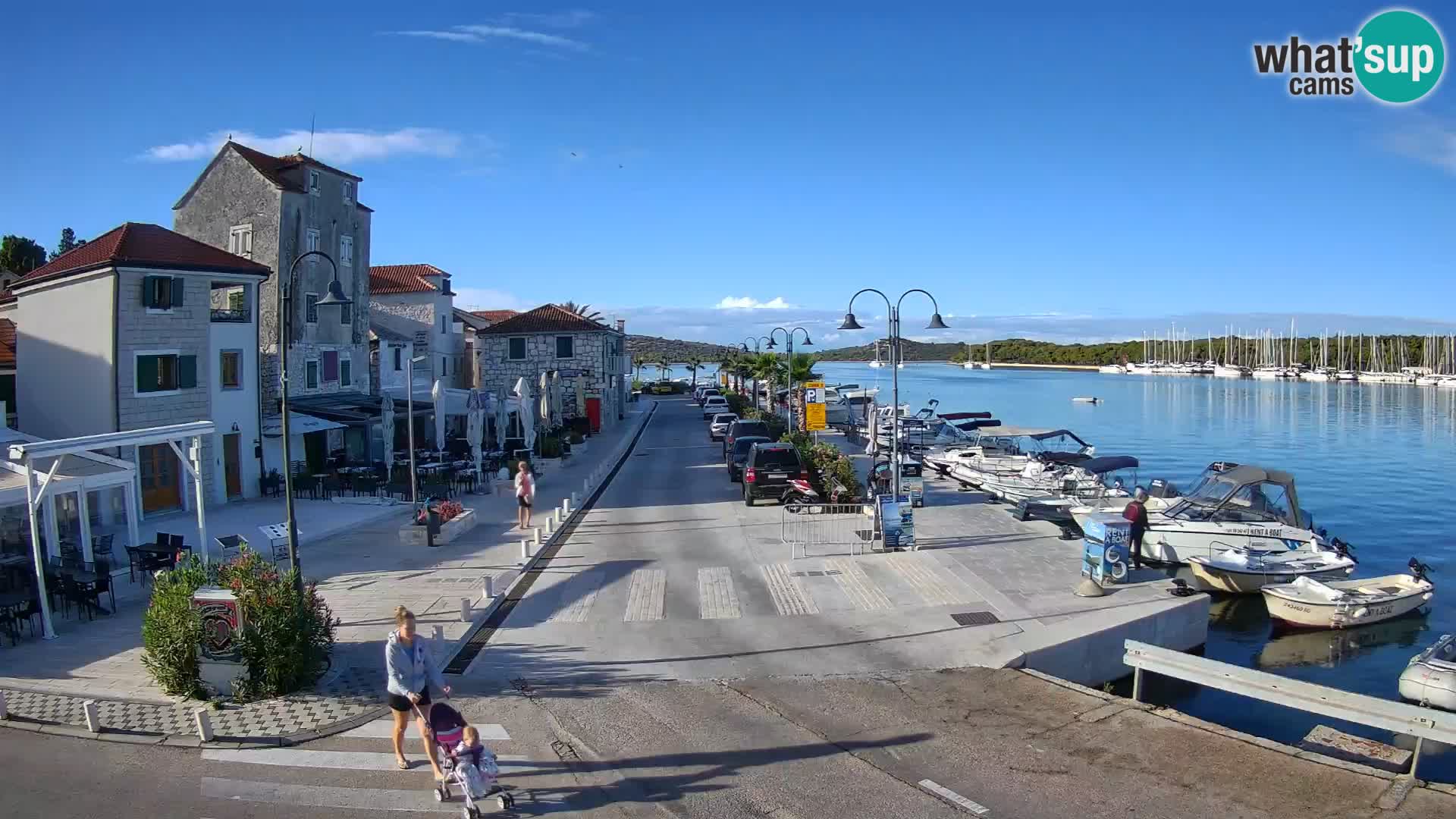 Rogoznica island livecam Croatia