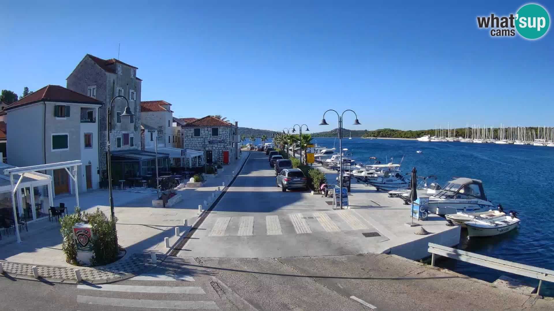 Otok Rogoznica kamere v živo Hrvaška