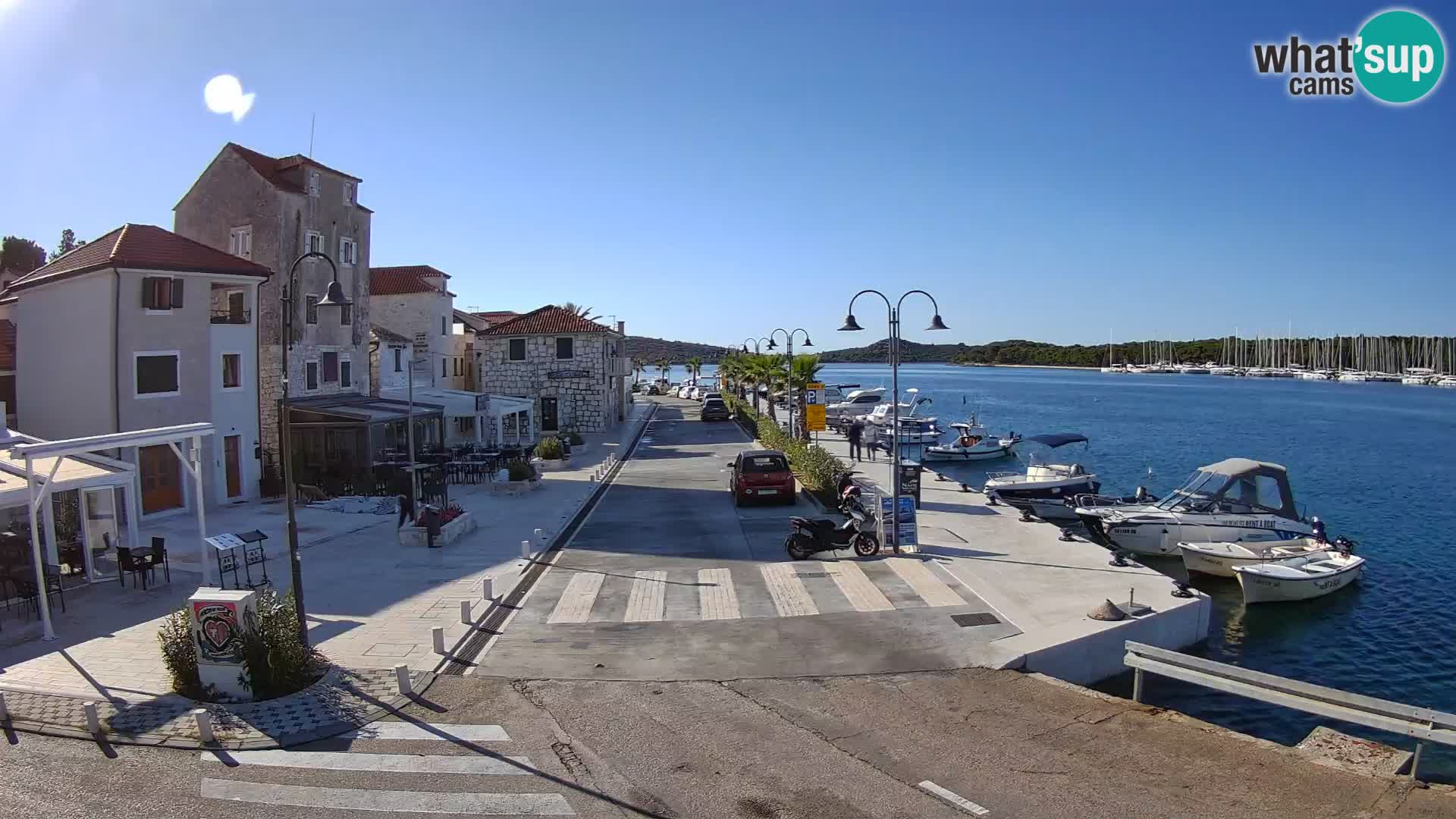 Rogoznica island livecam Croatia