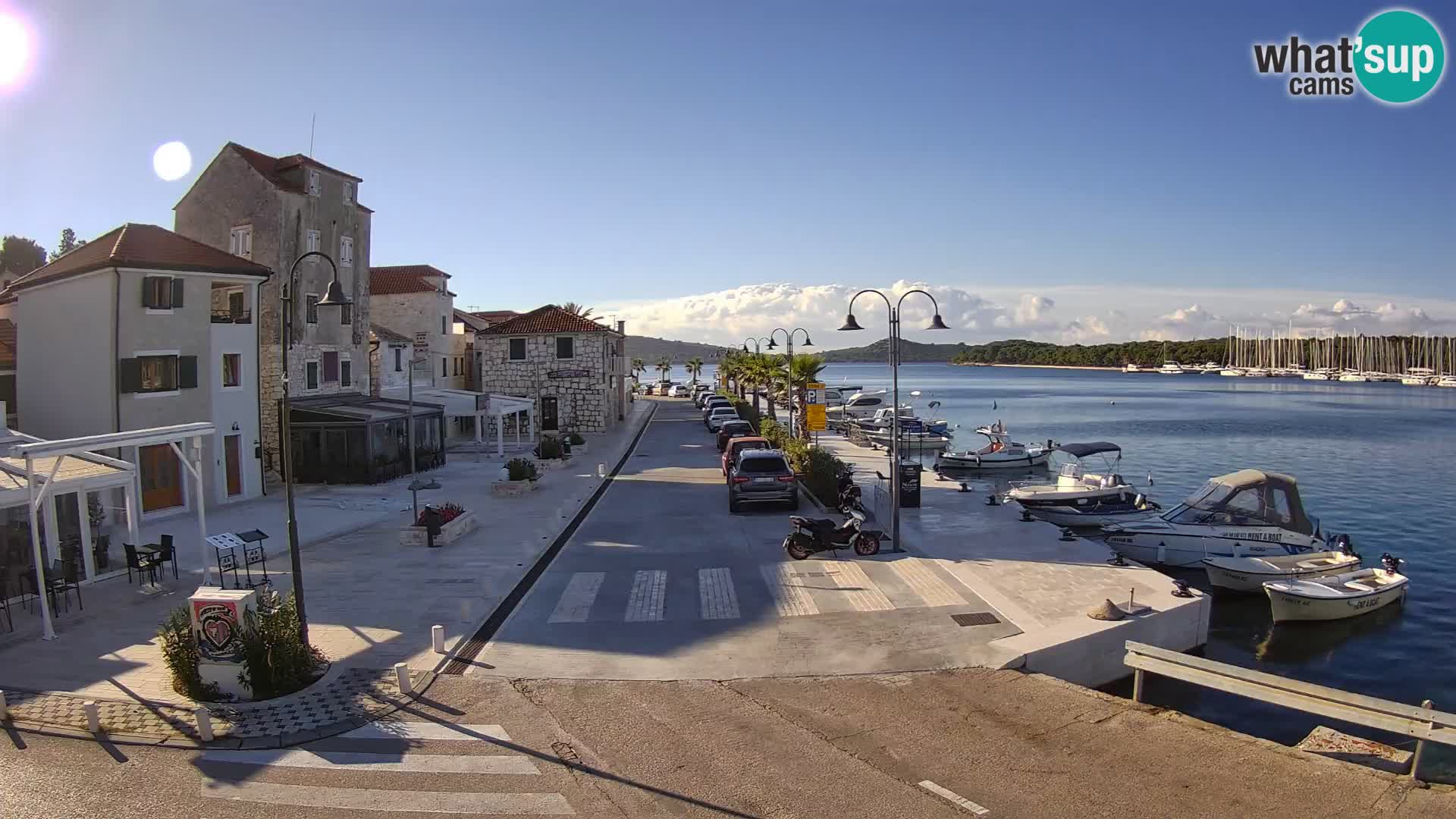 Otok Rogoznica kamere v živo Hrvaška