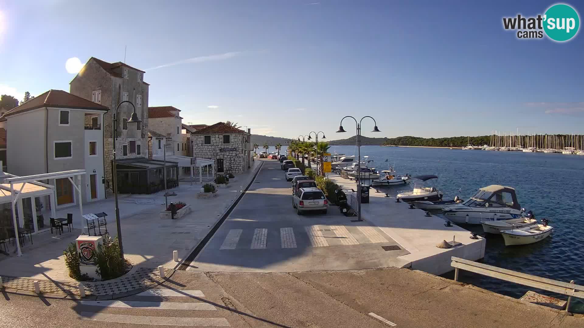 Rogoznica island livecam Croatia