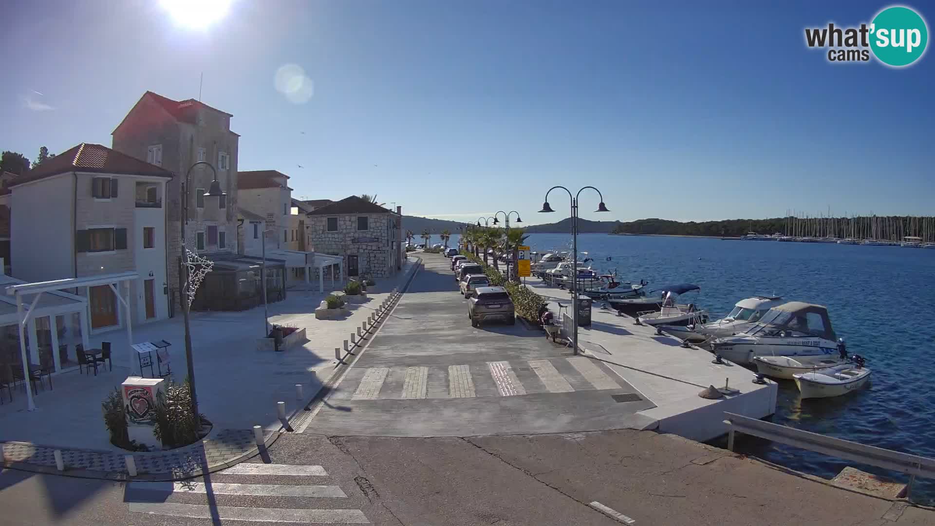 Otok Rogoznica kamere v živo Hrvaška