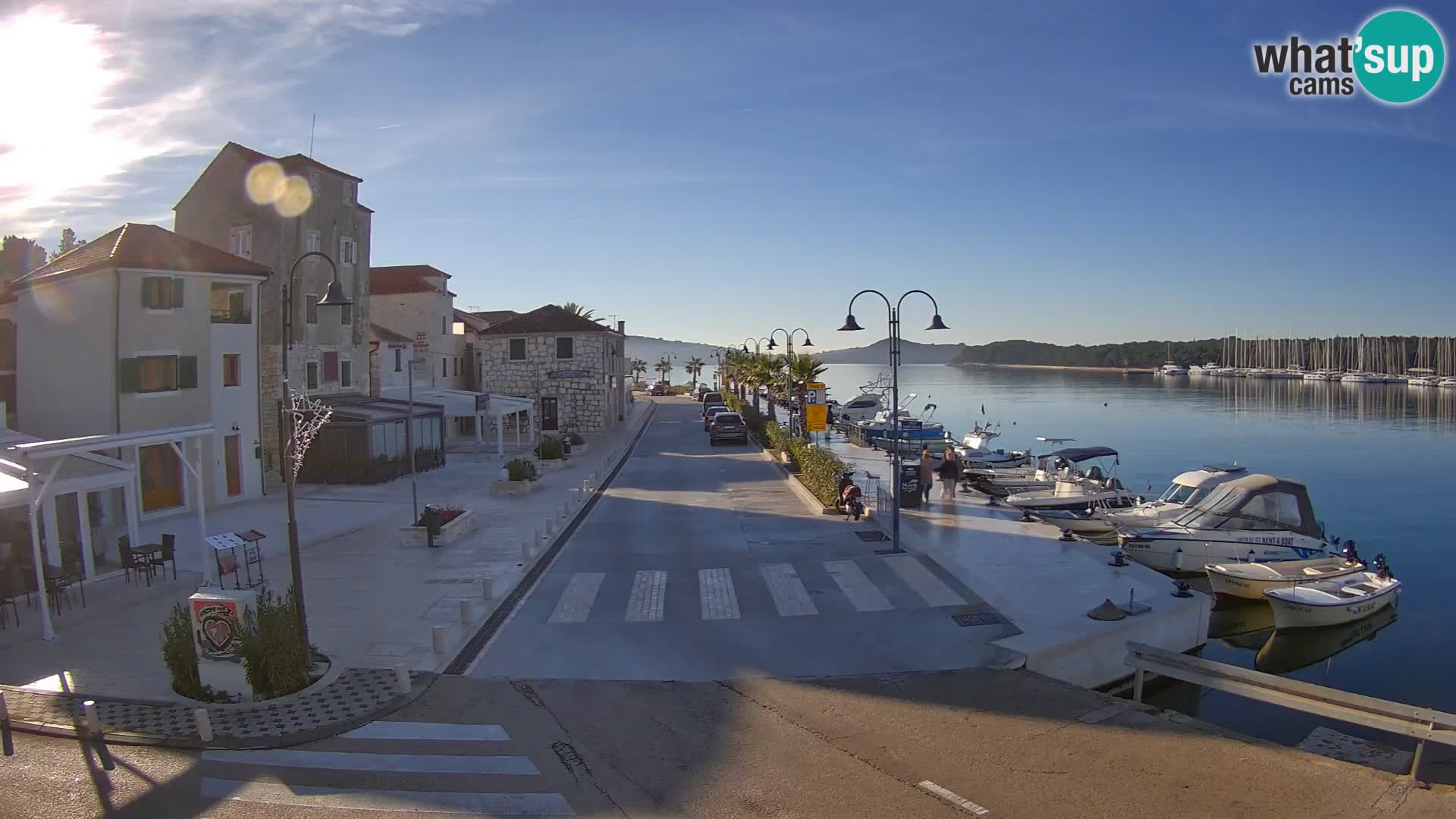 Otok Rogoznica kamere v živo Hrvaška