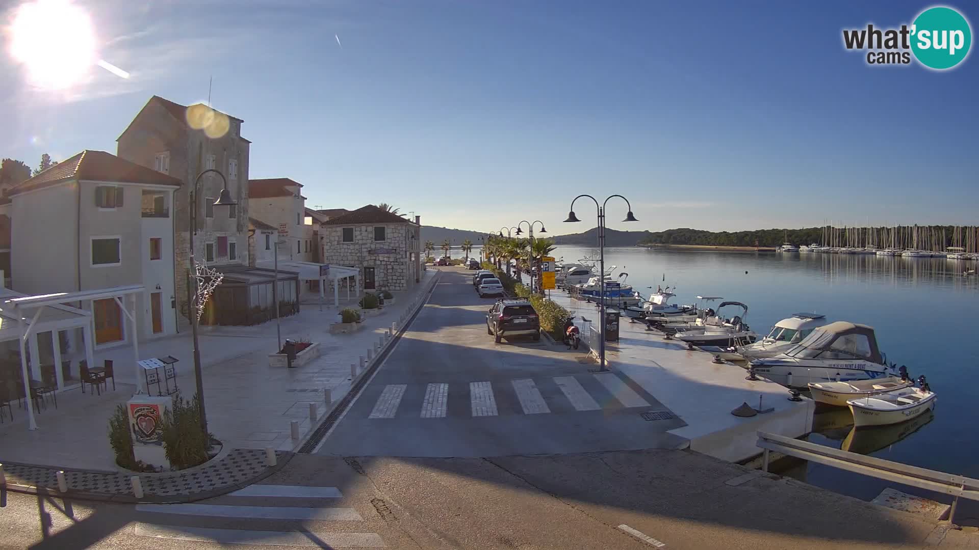 Isola di Rogoznica live cam Croazia