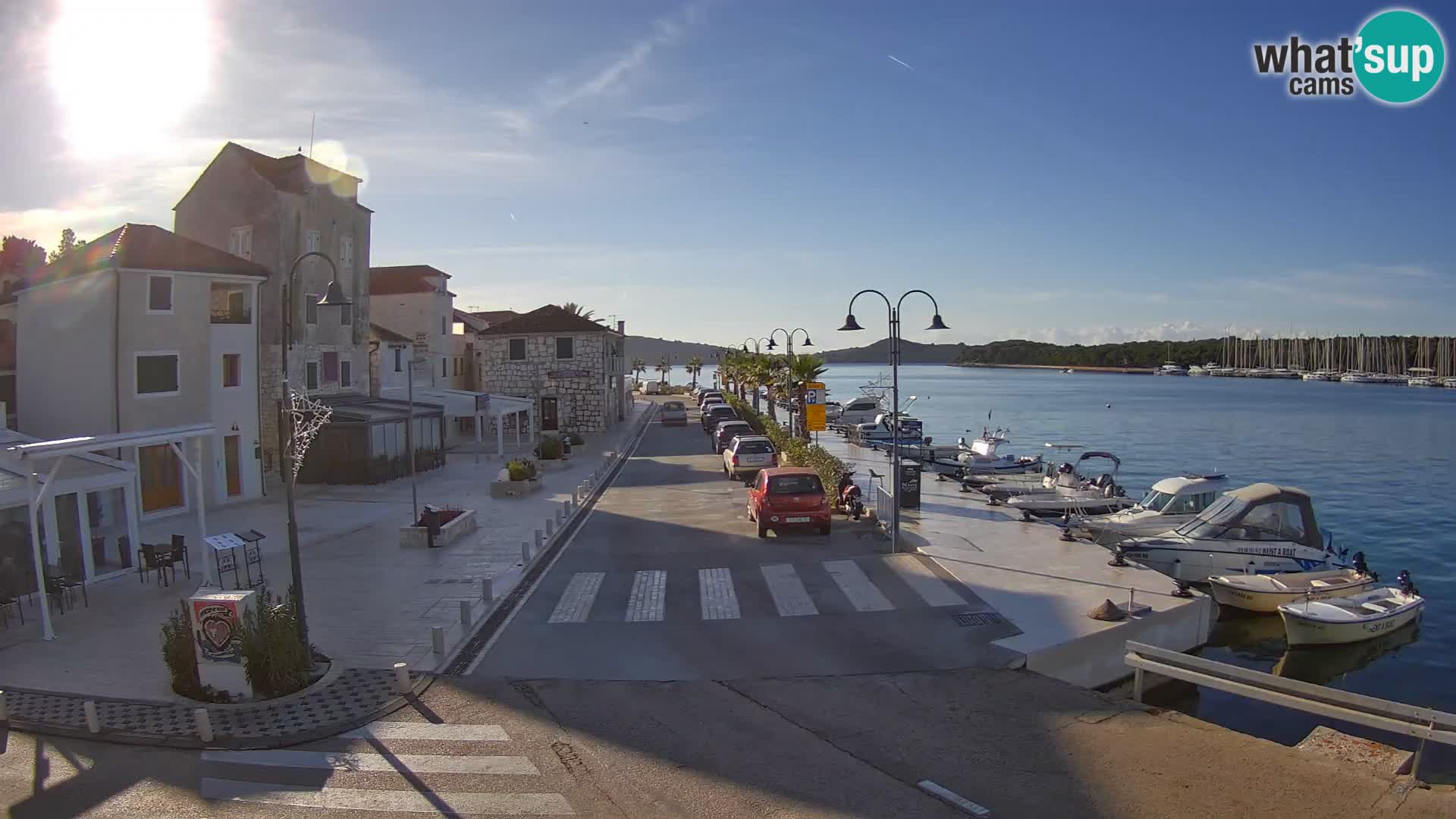 Otok Rogoznica kamere v živo Hrvaška