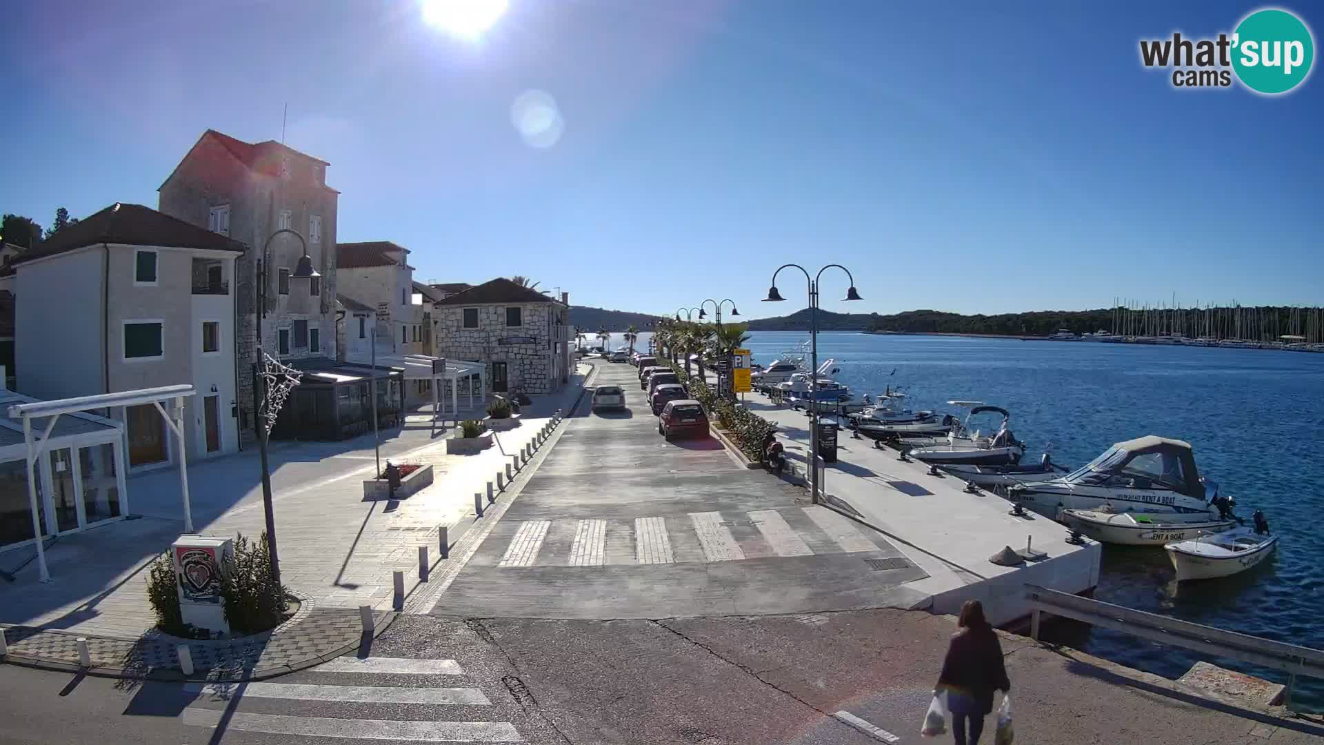 Otok Rogoznica kamere v živo Hrvaška