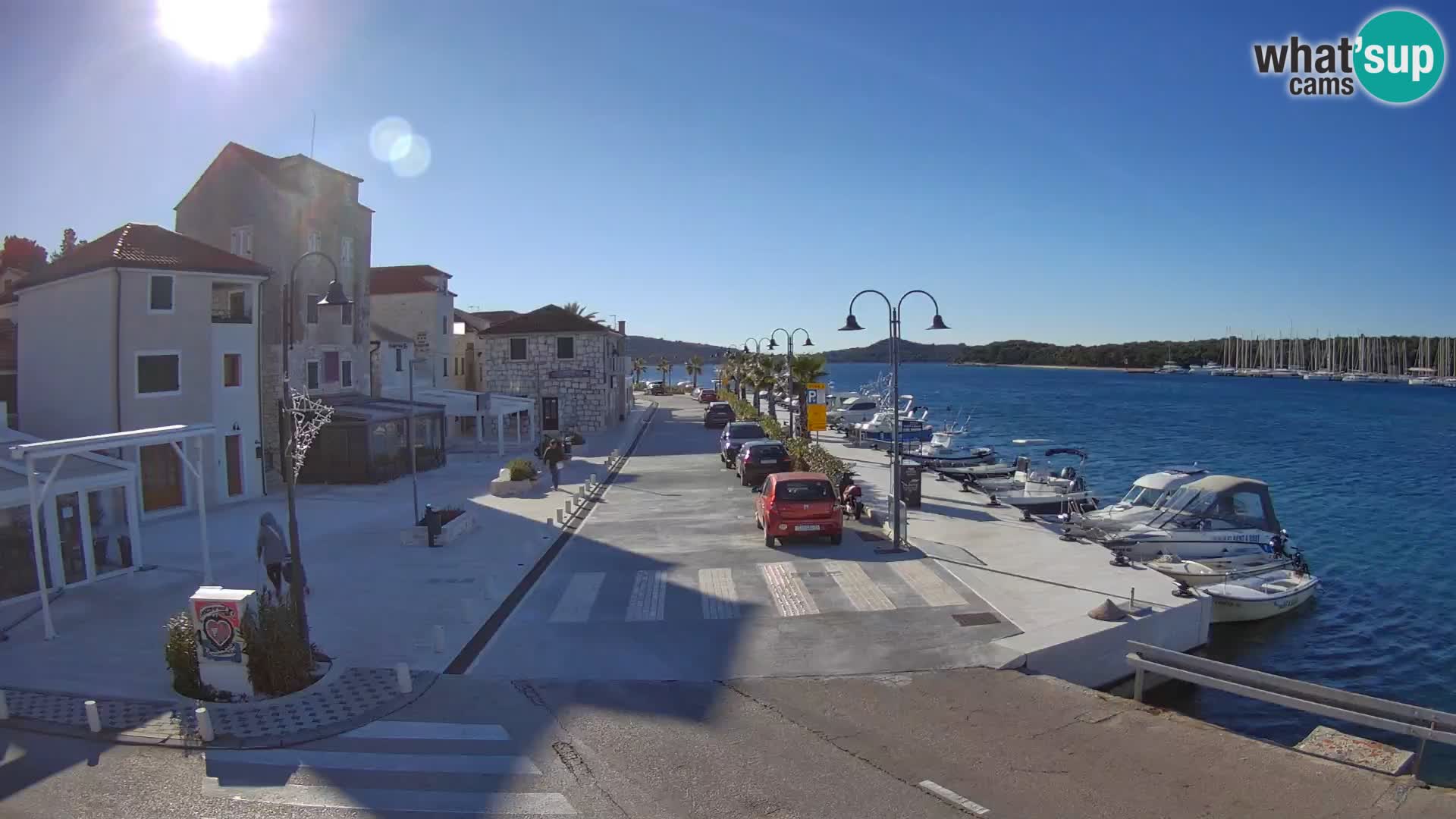 Isola di Rogoznica live cam Croazia