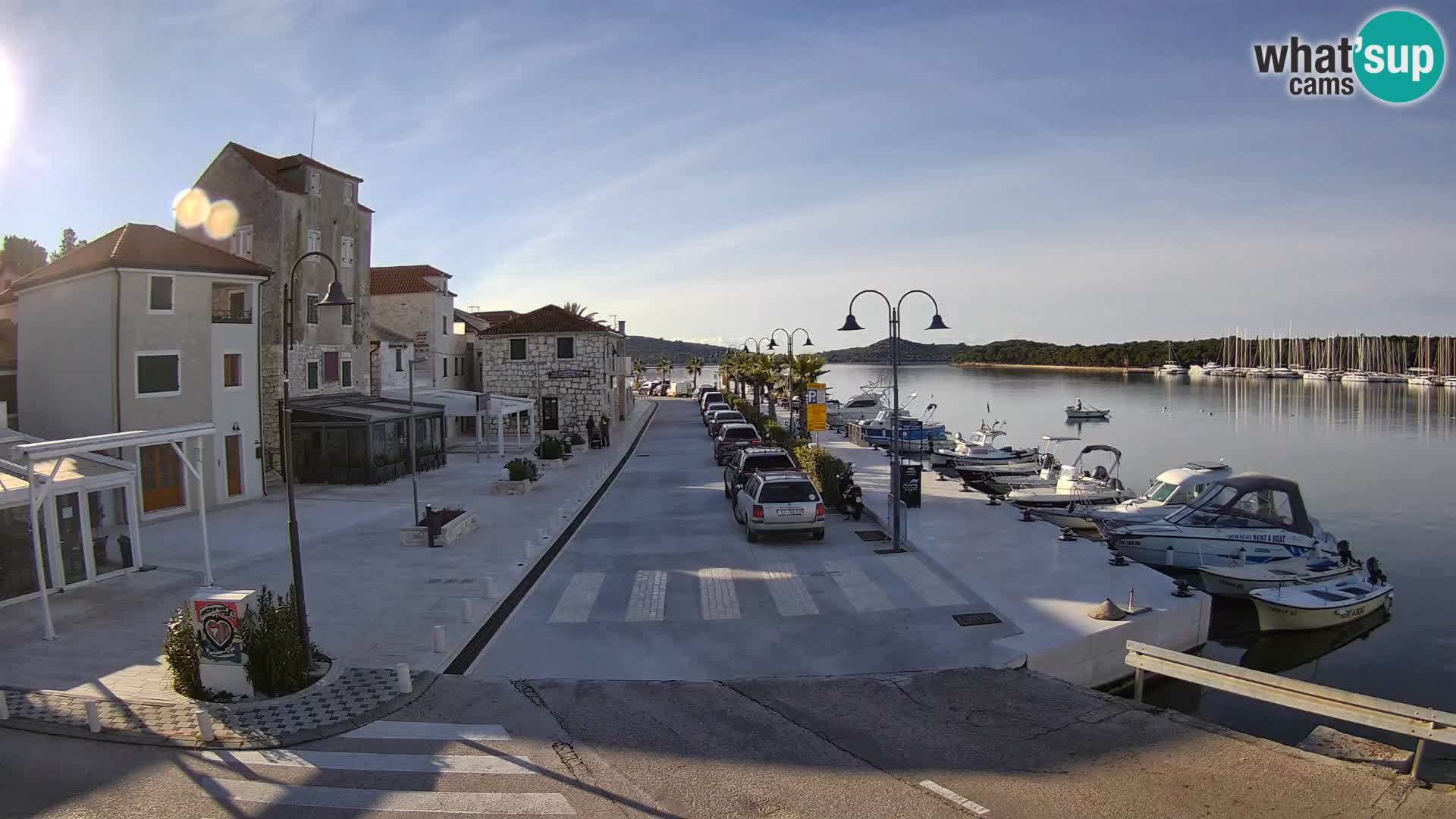 Isola di Rogoznica live cam Croazia