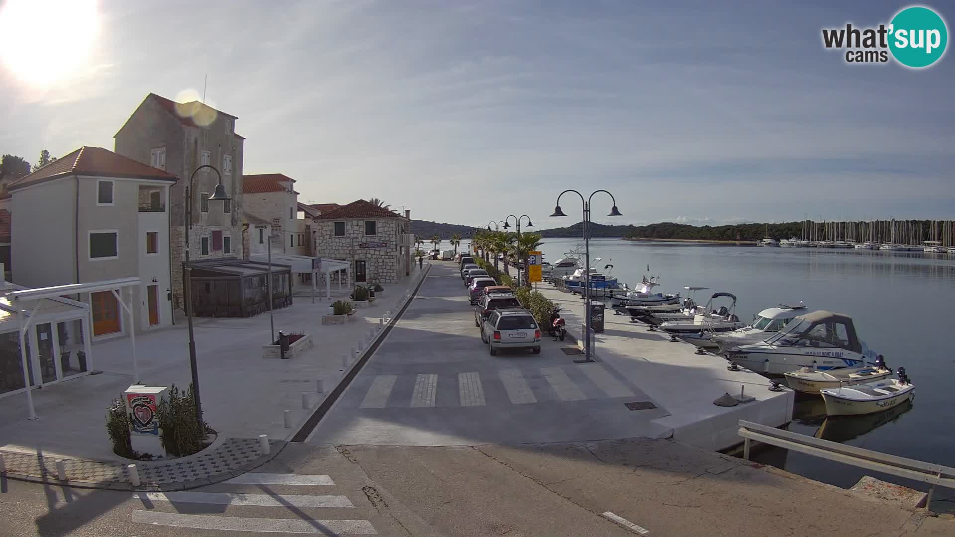 Otok Rogoznica kamere v živo Hrvaška