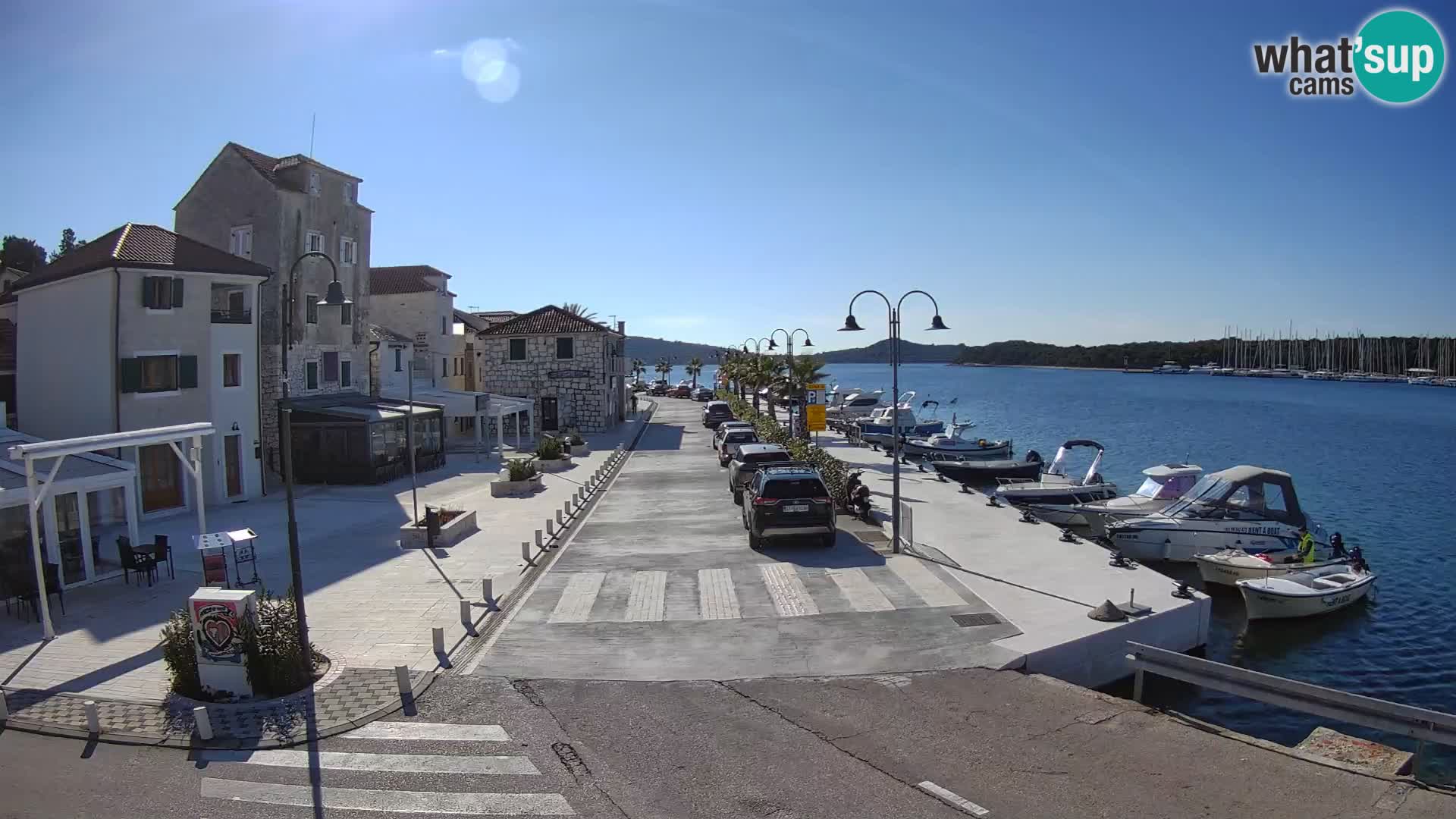 Isola di Rogoznica live cam Croazia