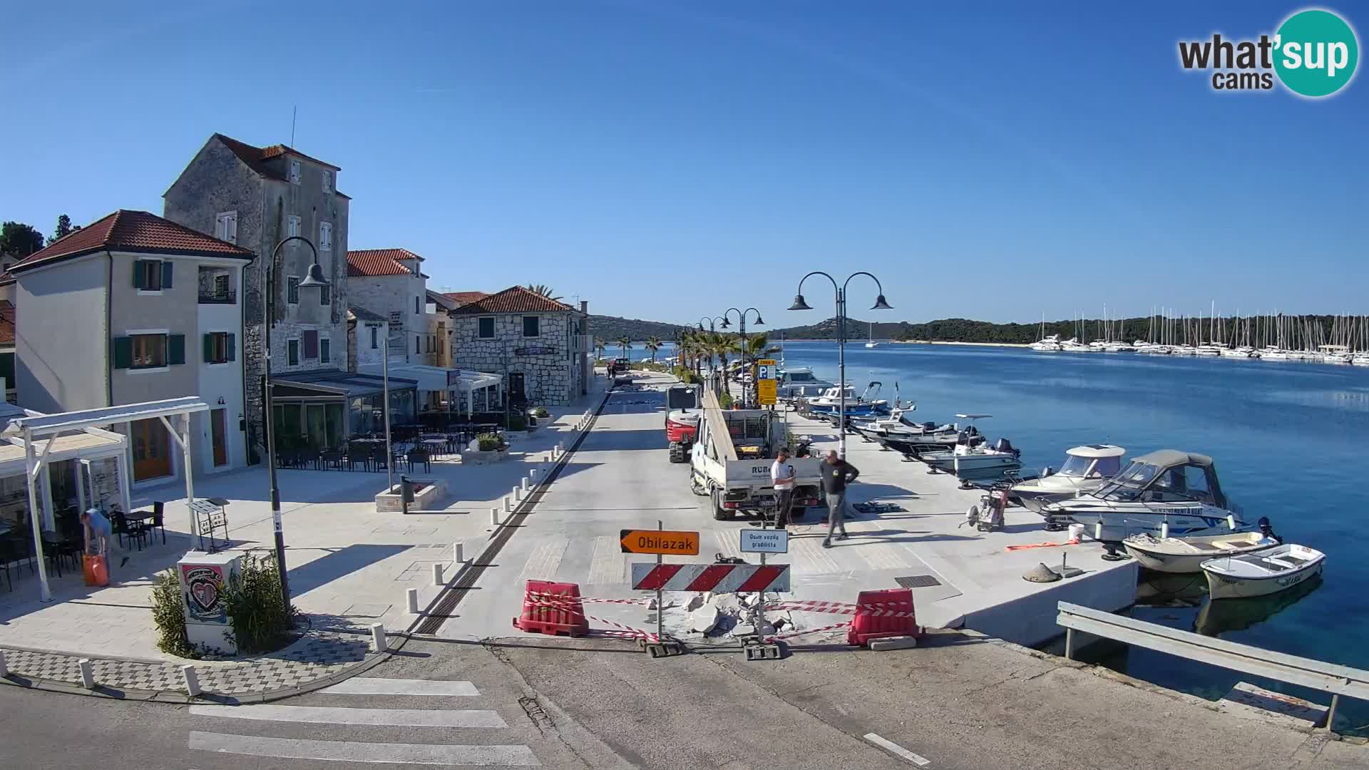 L’île de Rogoznica Livecam Croatie
