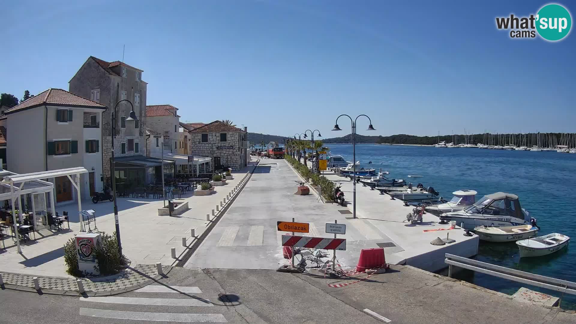 Otok Rogoznica kamere v živo Hrvaška