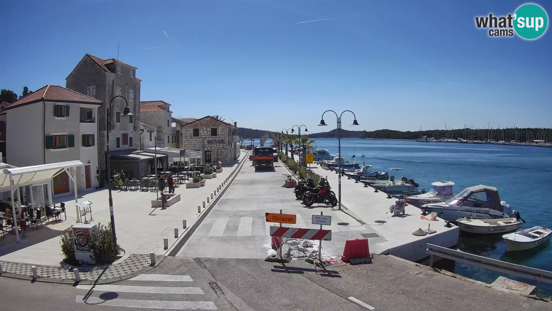 Isola di Rogoznica live cam Croazia