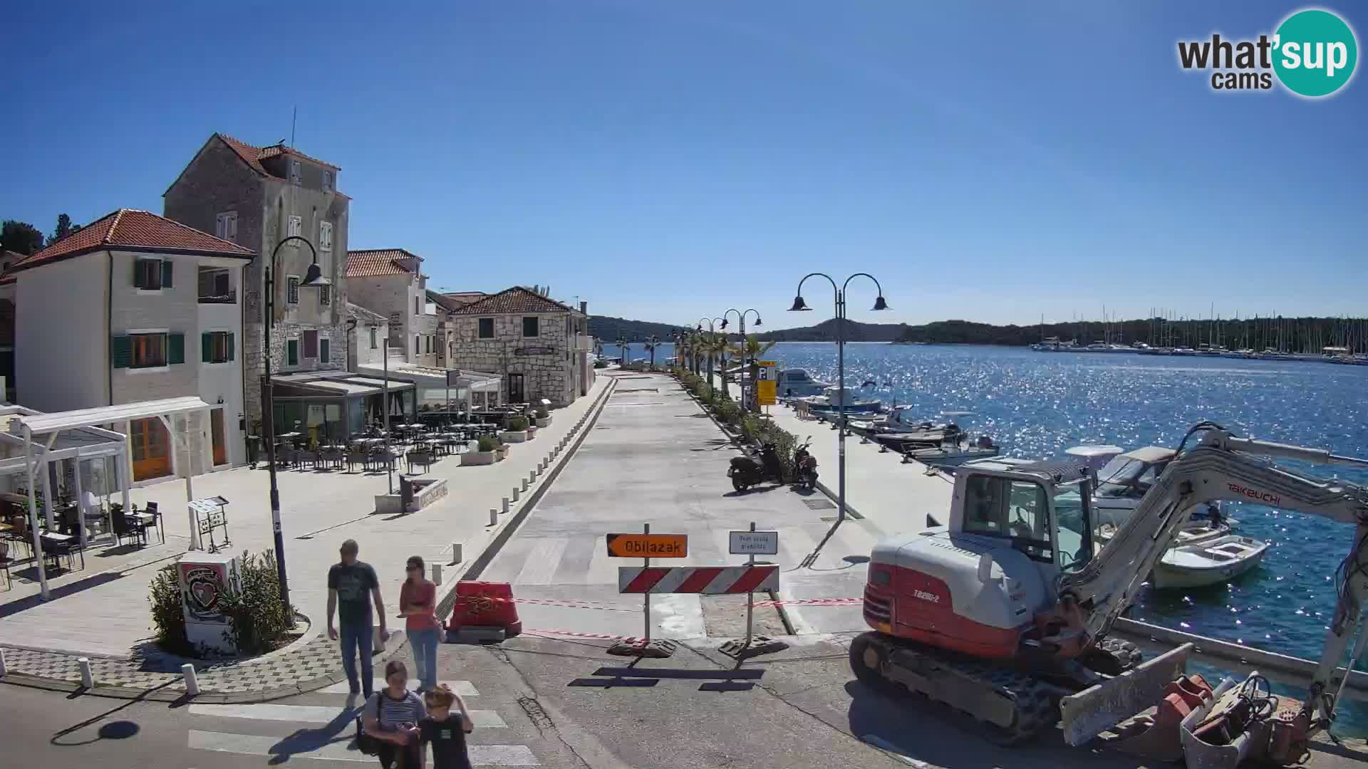 Isola di Rogoznica live cam Croazia