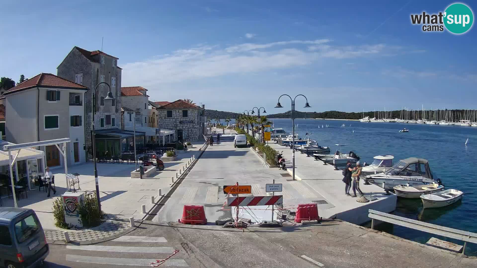 Rogoznica island livecam Croatia