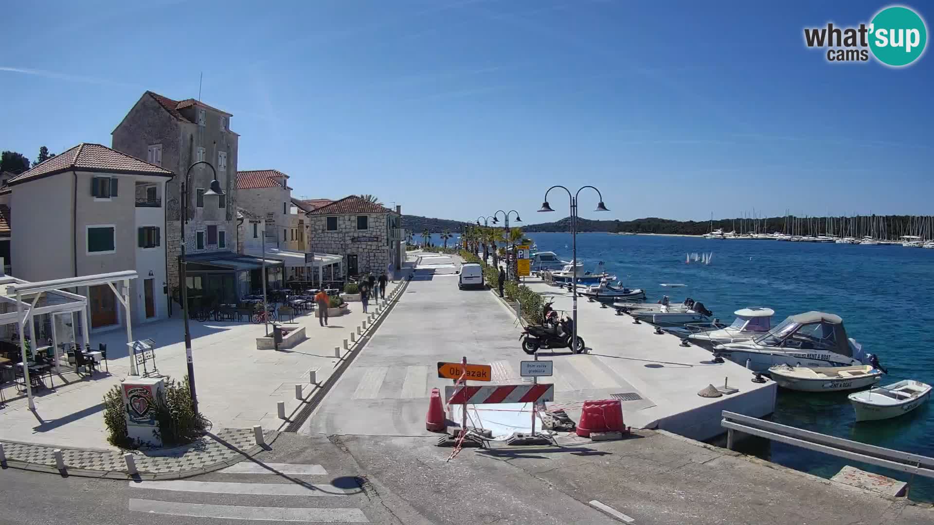 Rogoznica island livecam Croatia