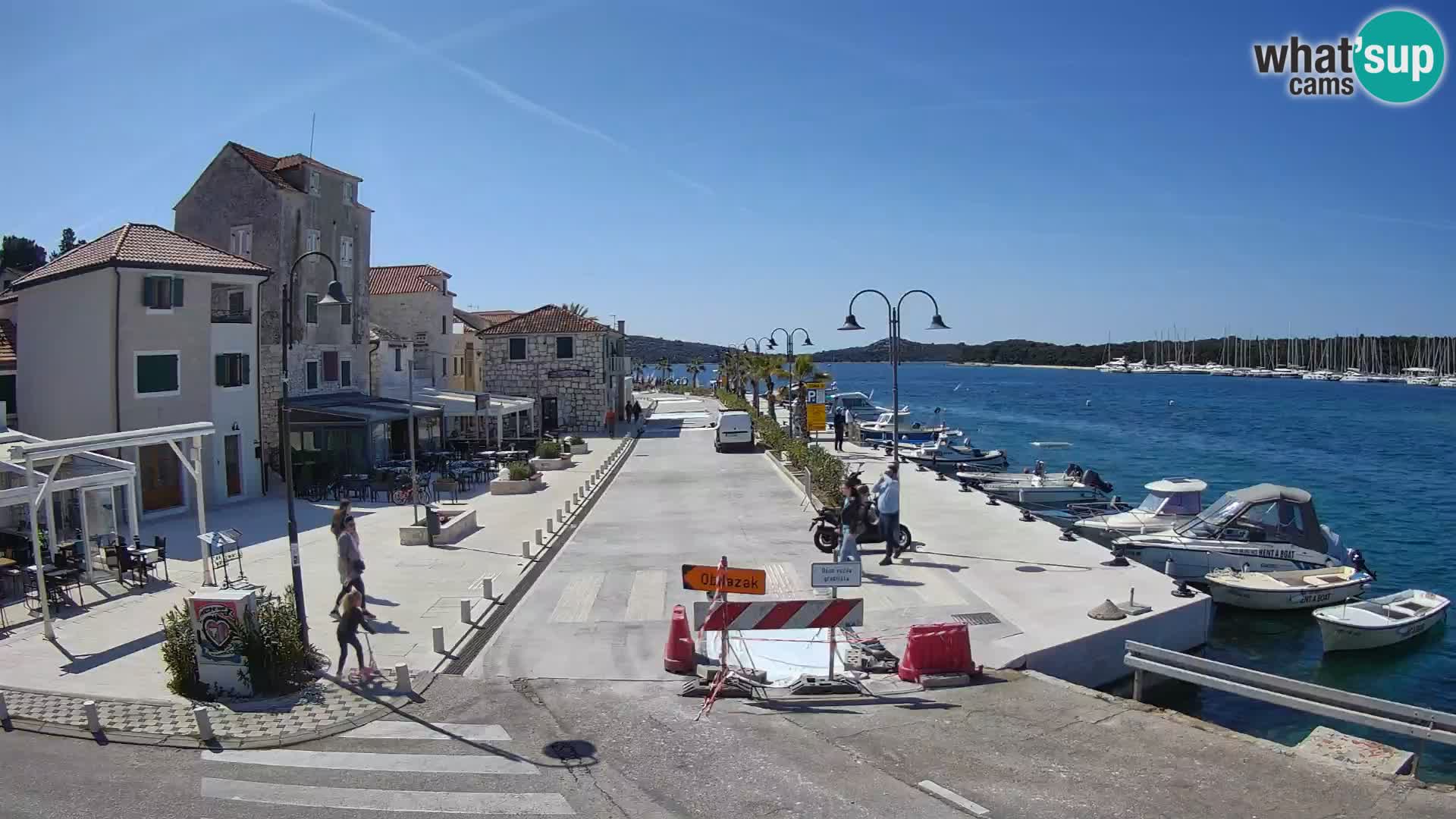 Rogoznica Insel Livecam Kroatien