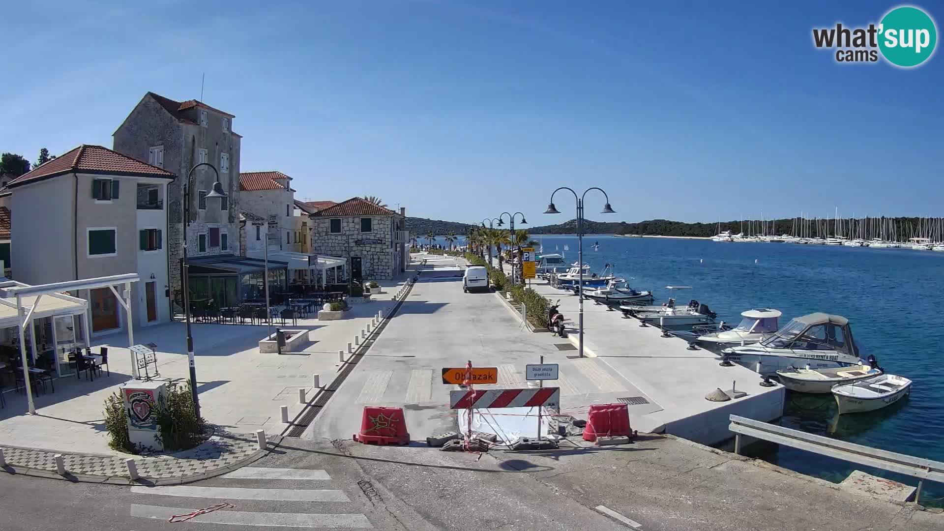 Isola di Rogoznica live cam Croazia