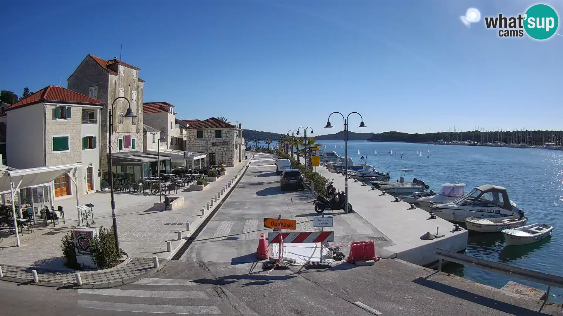 Rogoznica island livecam Croatia