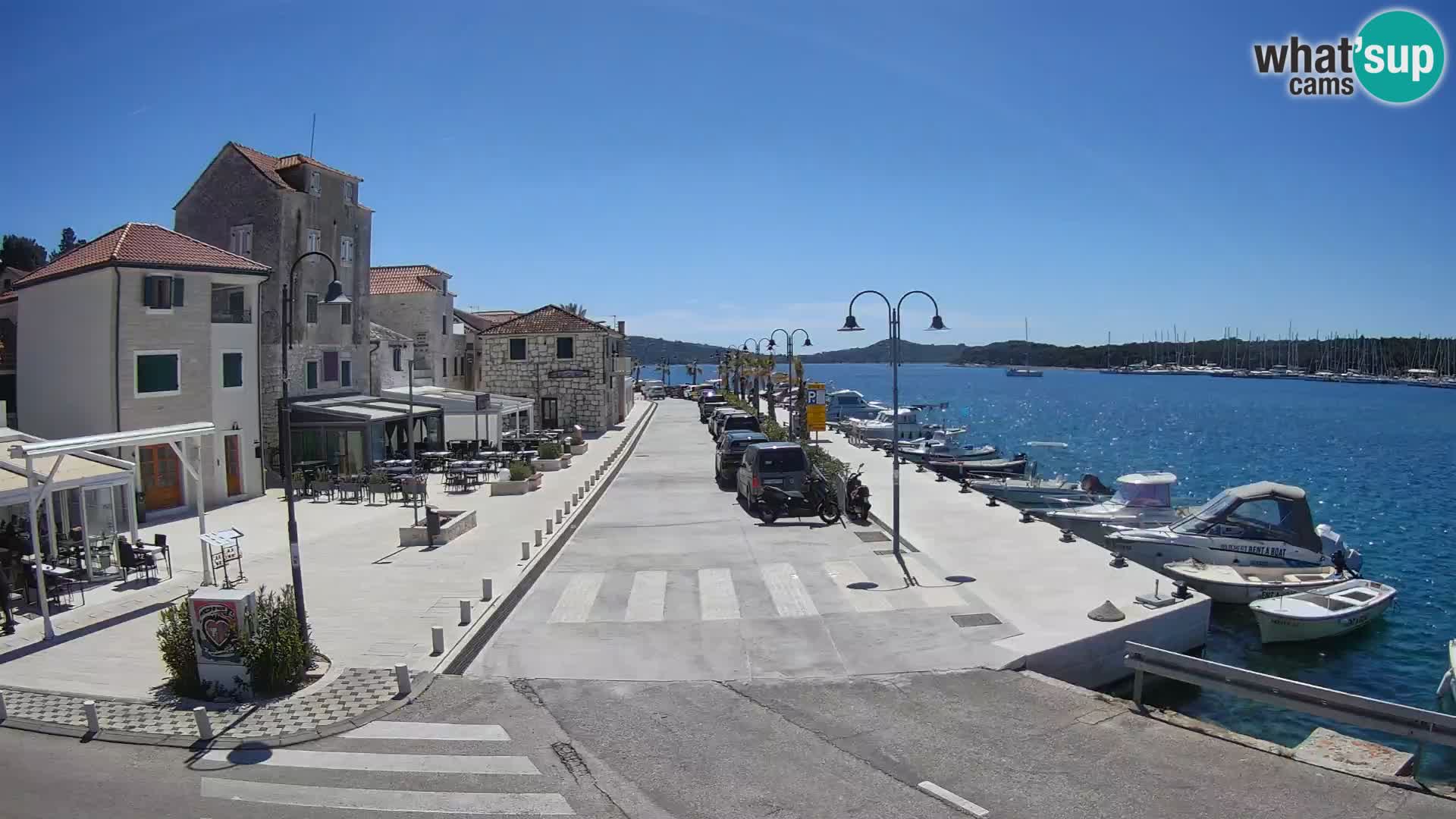 Otok Rogoznica kamere v živo Hrvaška